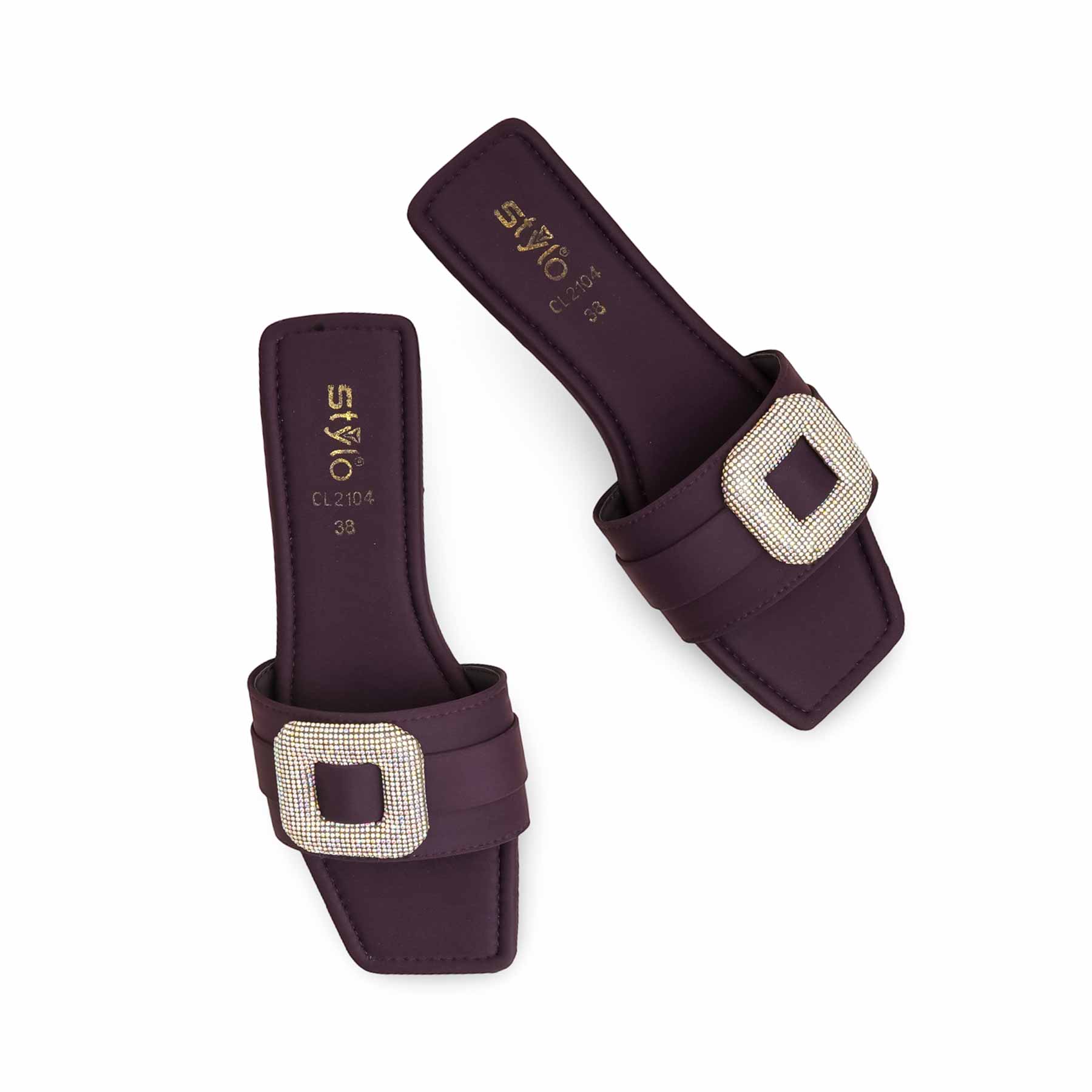 Purple Casual Slipper CL2104 - Image 5