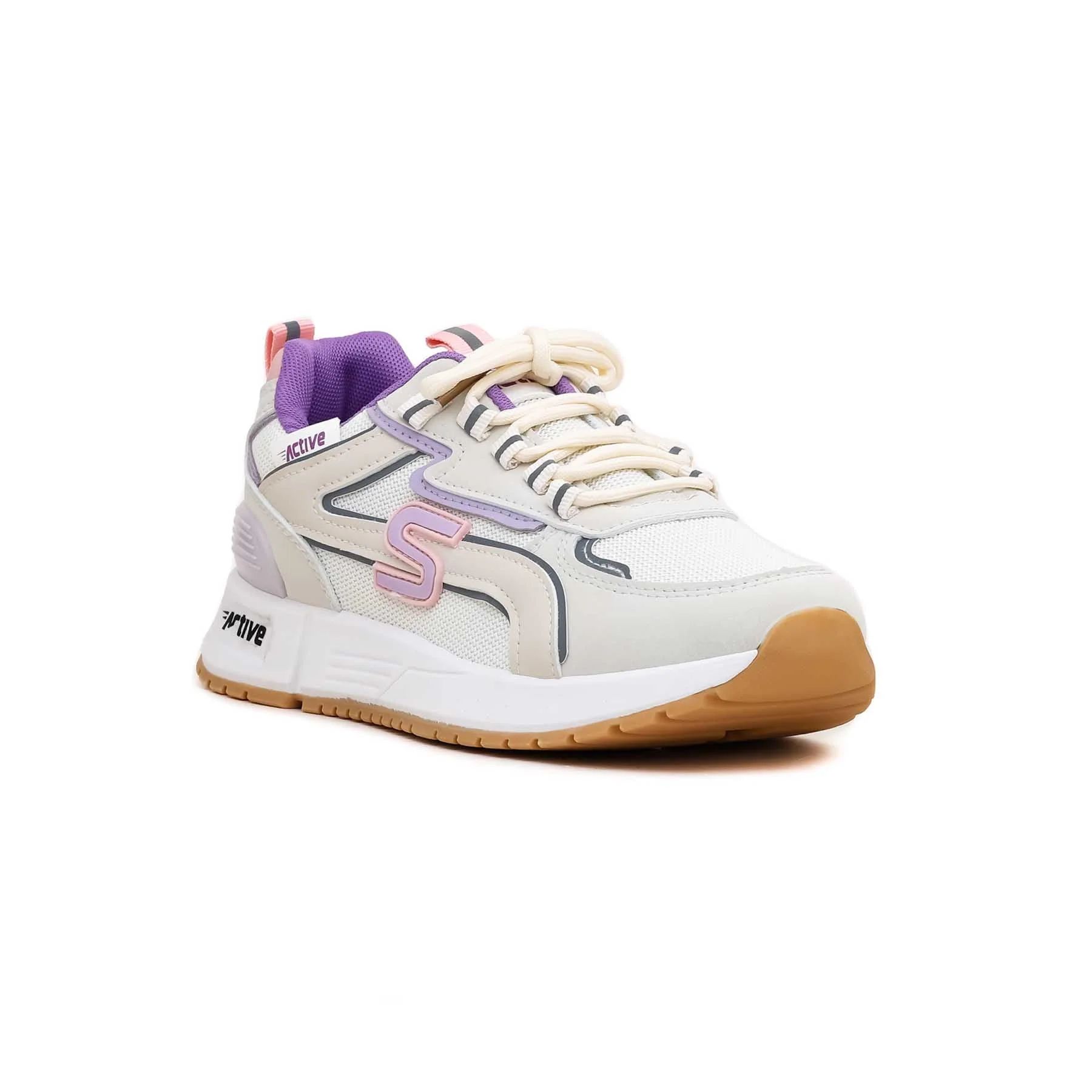 Purple Casual Sneaker AT7224 - Image 2