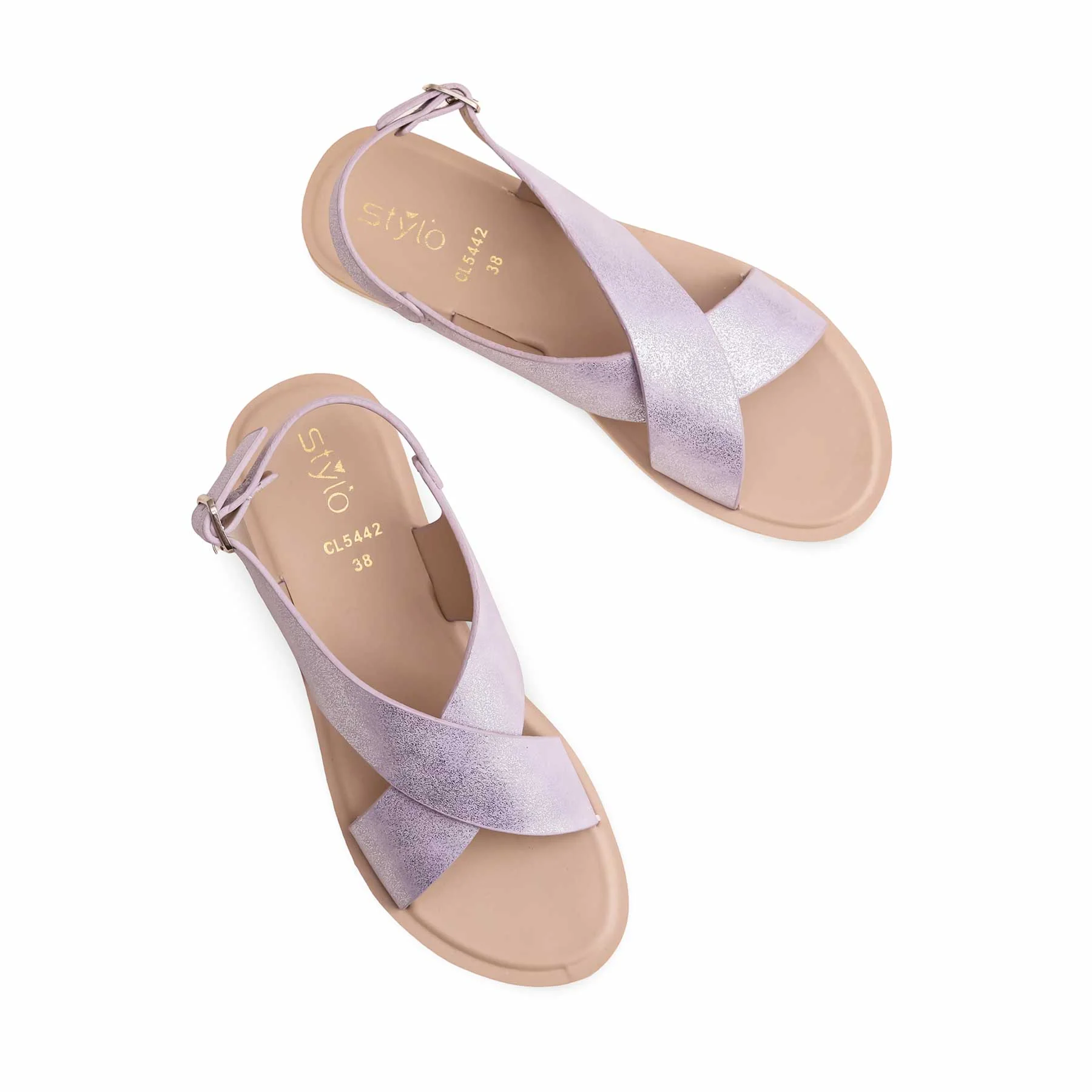 Purple Casual Sandal CL5442 - Image 5