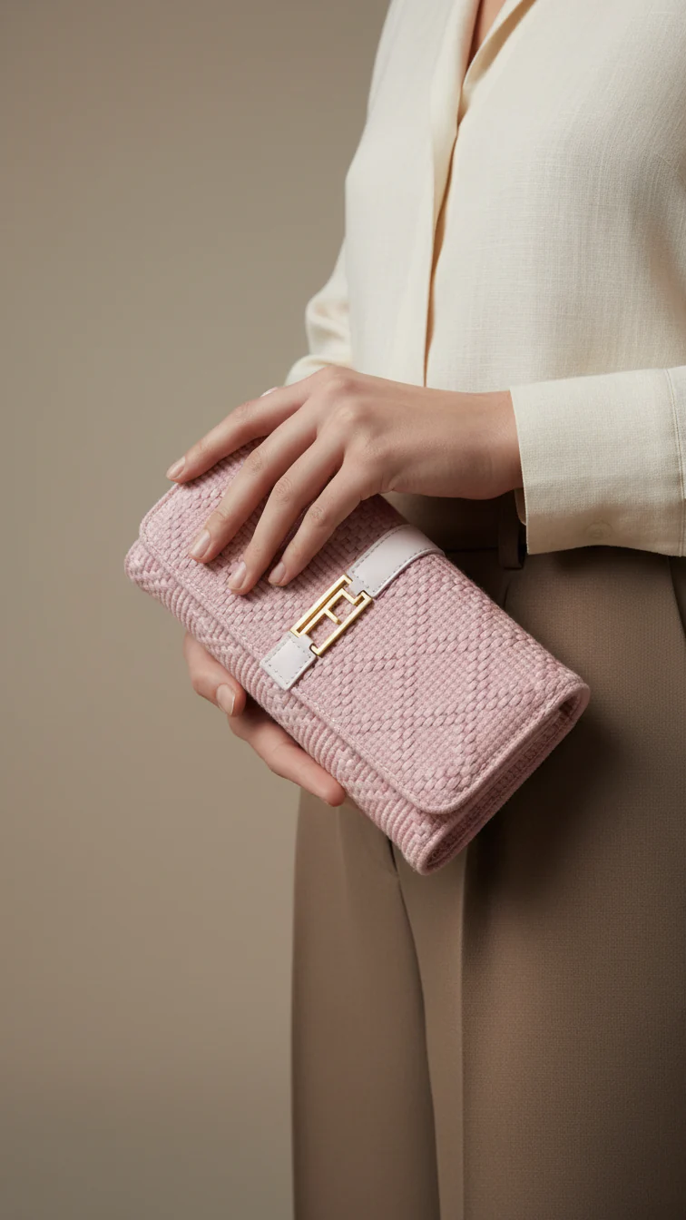 Purple Casual Wallet For Ladies P70969