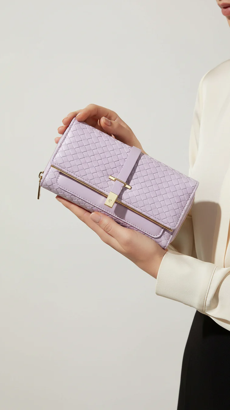 Purple Casual Wallet P70971