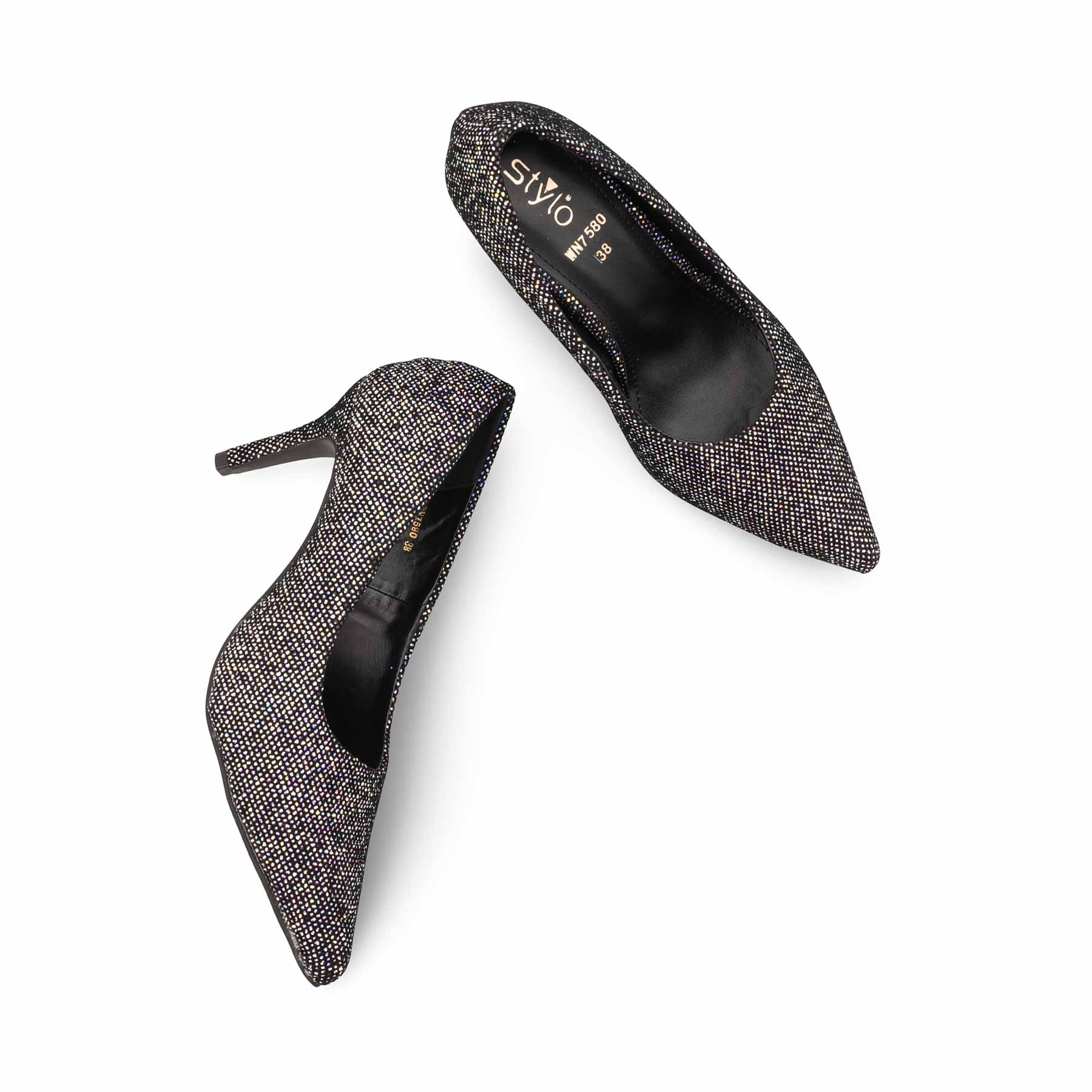 Purple Court Shoes For Women WN7580 - Image 5