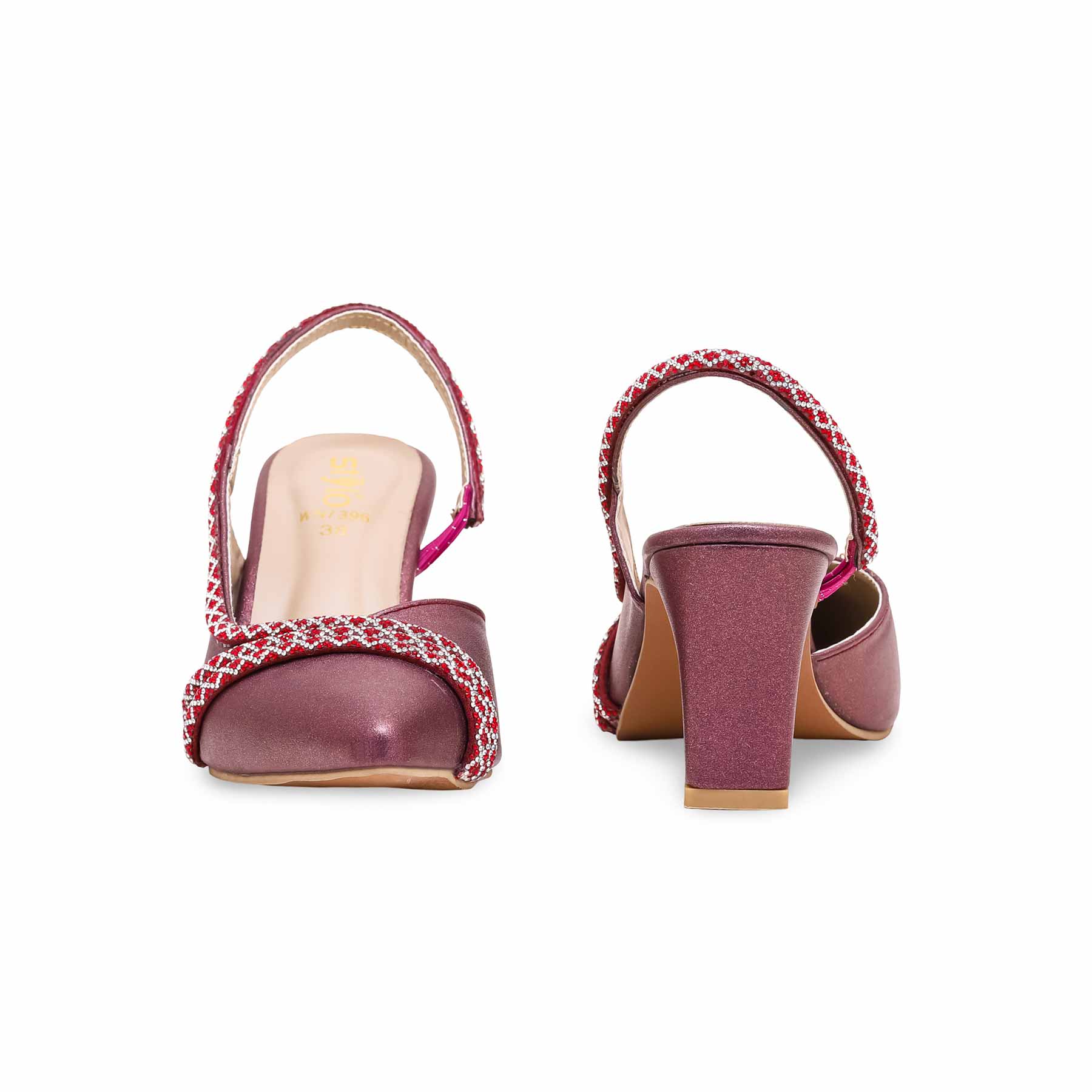 Purple Court Shoes WN7396 - Image 4