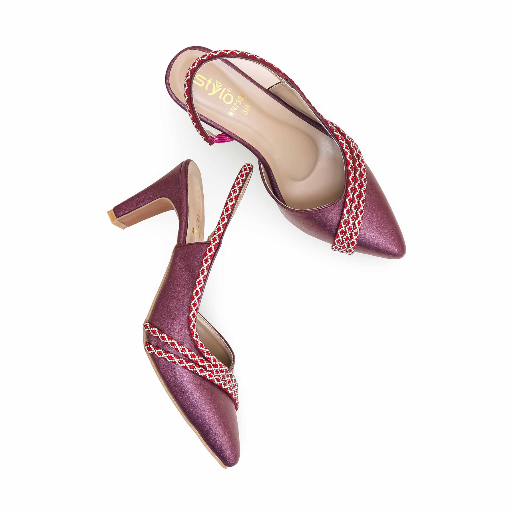 Purple Court Shoes WN7396 - Image 5