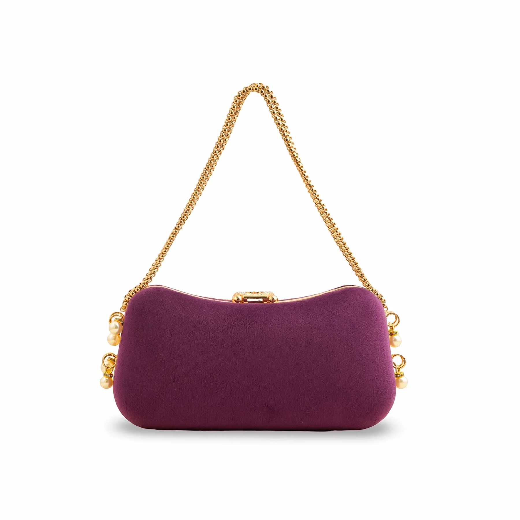 Purple Fancy Clutch P15403 - Image 4