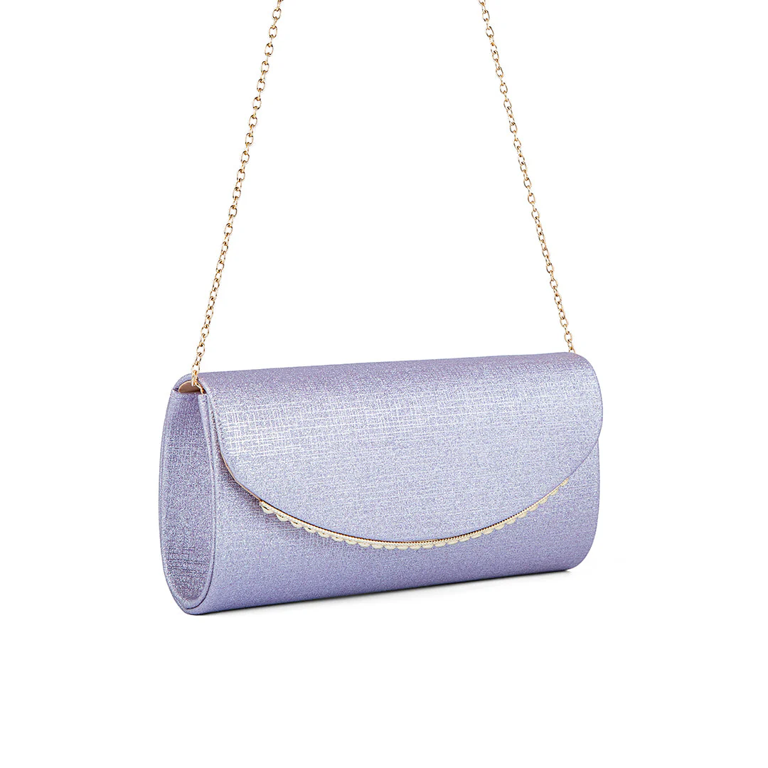 Purple Fancy Clutch P24168 - Image 3