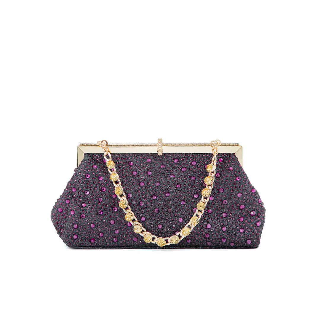 PurPle Fancy Clutch P24195 - Image 2