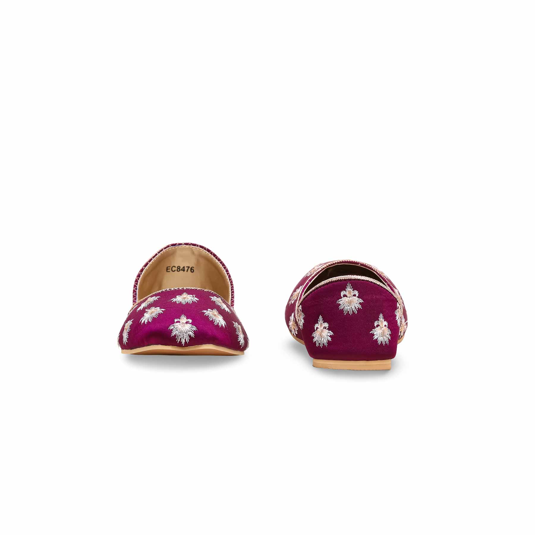 Purple Fancy Khussa  EC8476 - Image 3