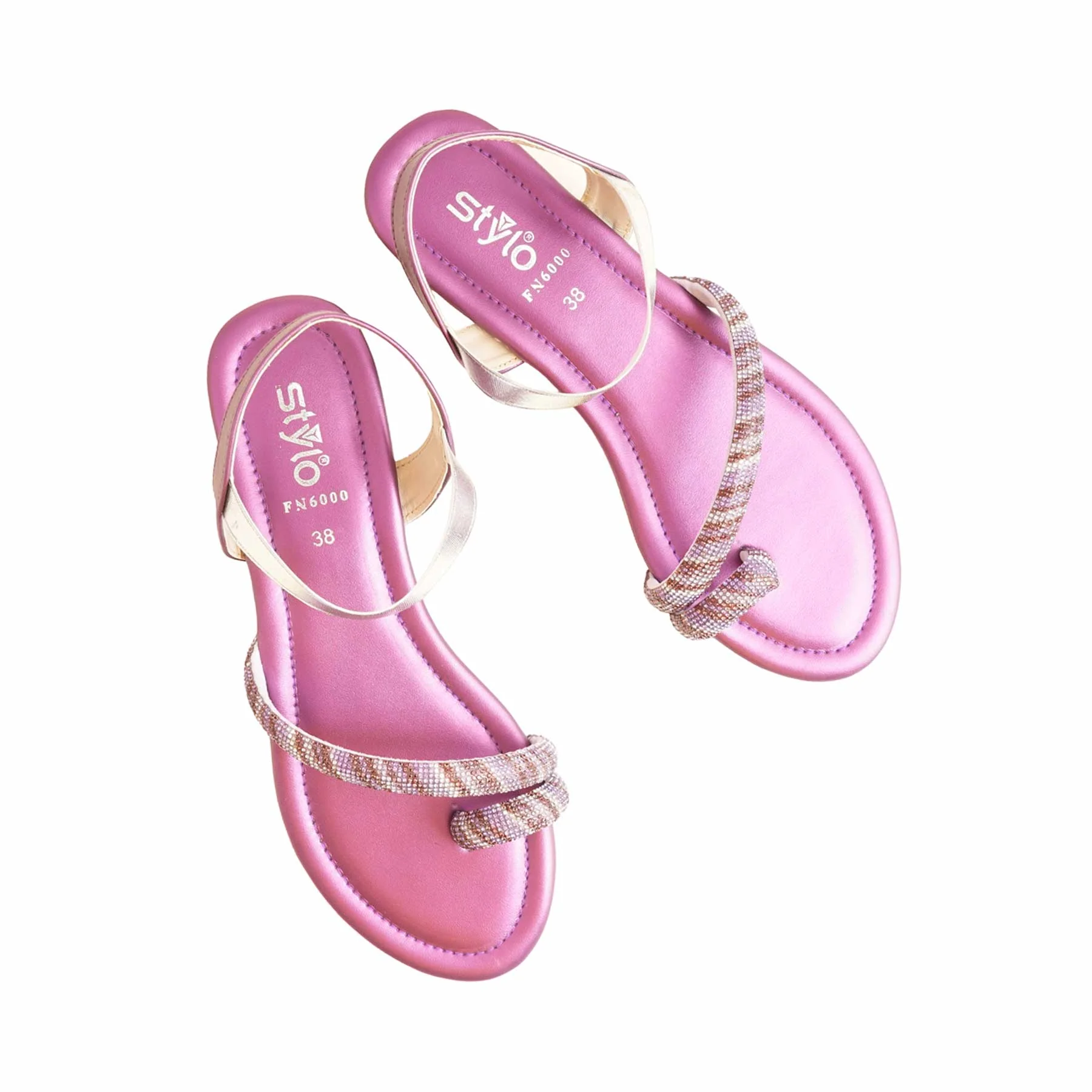 Purple Fancy Sandal FN6000 - Image 5