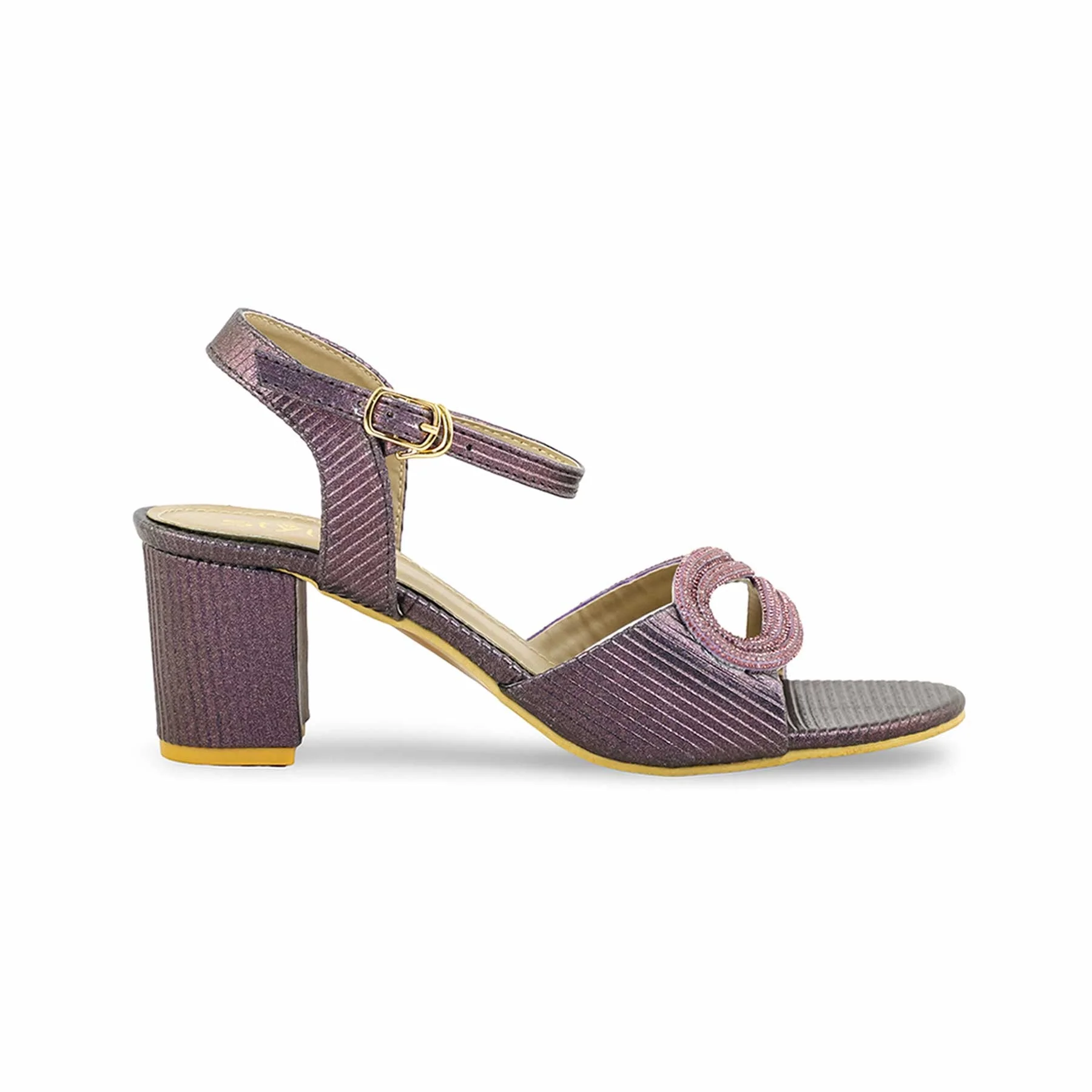 Purple Fancy Sandal FN6095 - Image 2