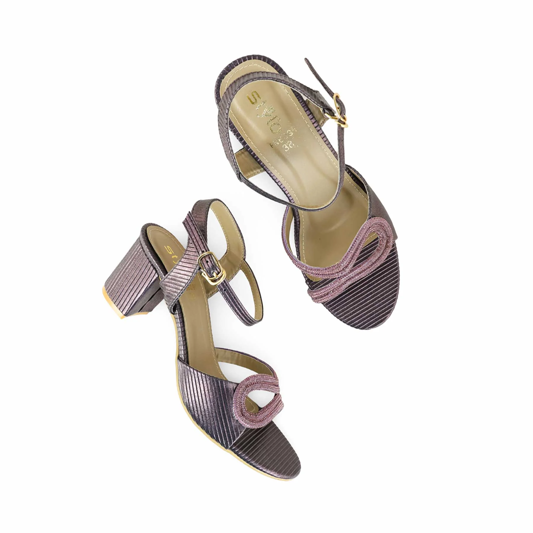 Purple Fancy Sandal FN6095 - Image 5