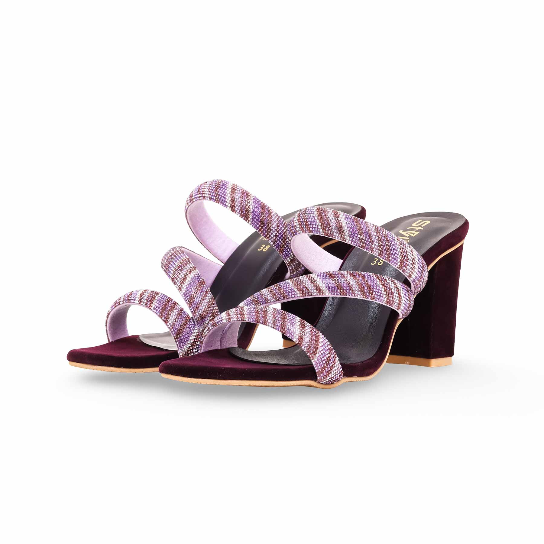 Purple Fancy Slipper FN7865 - Image 3