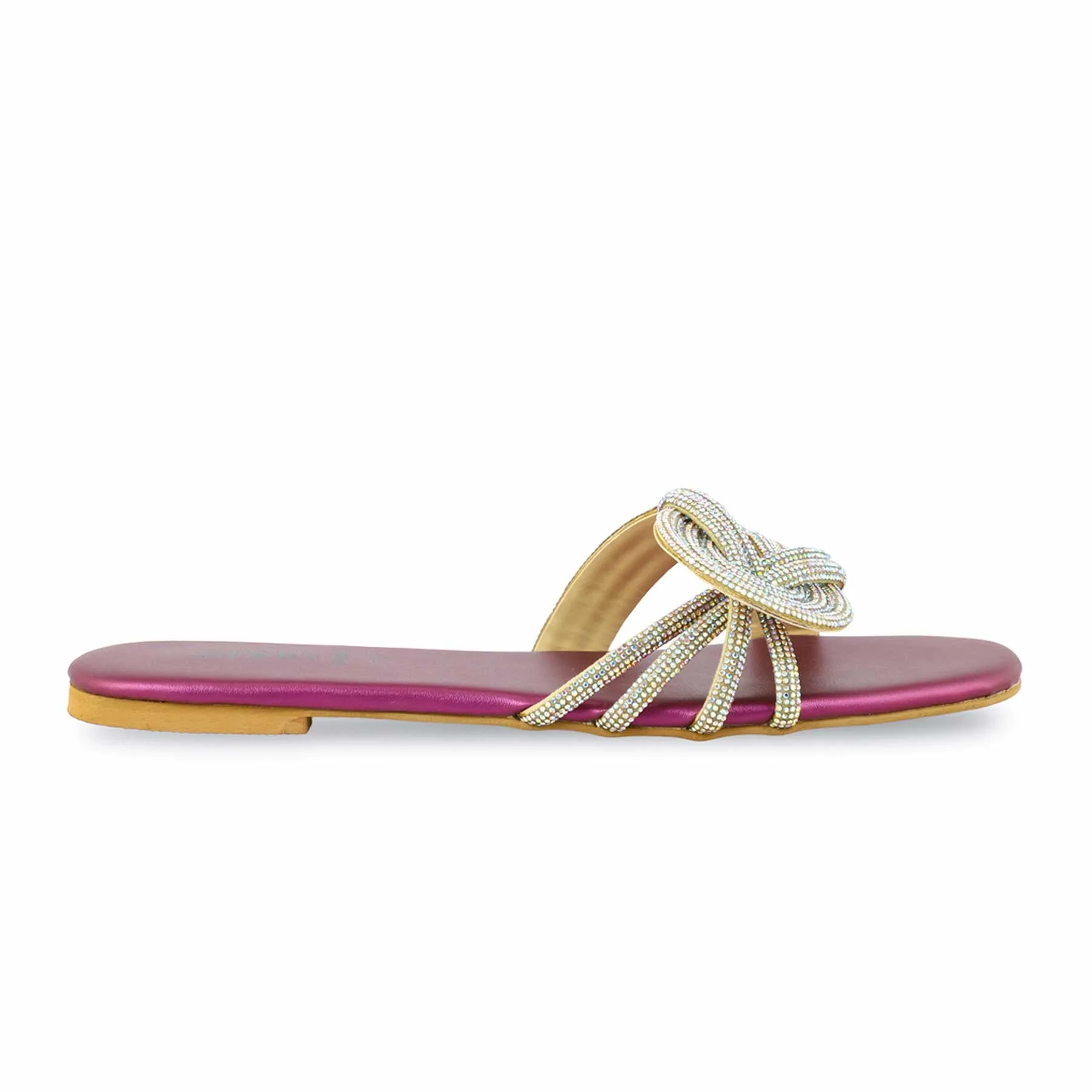 Purple Fancy Women Slipper FN7908 - Image 2