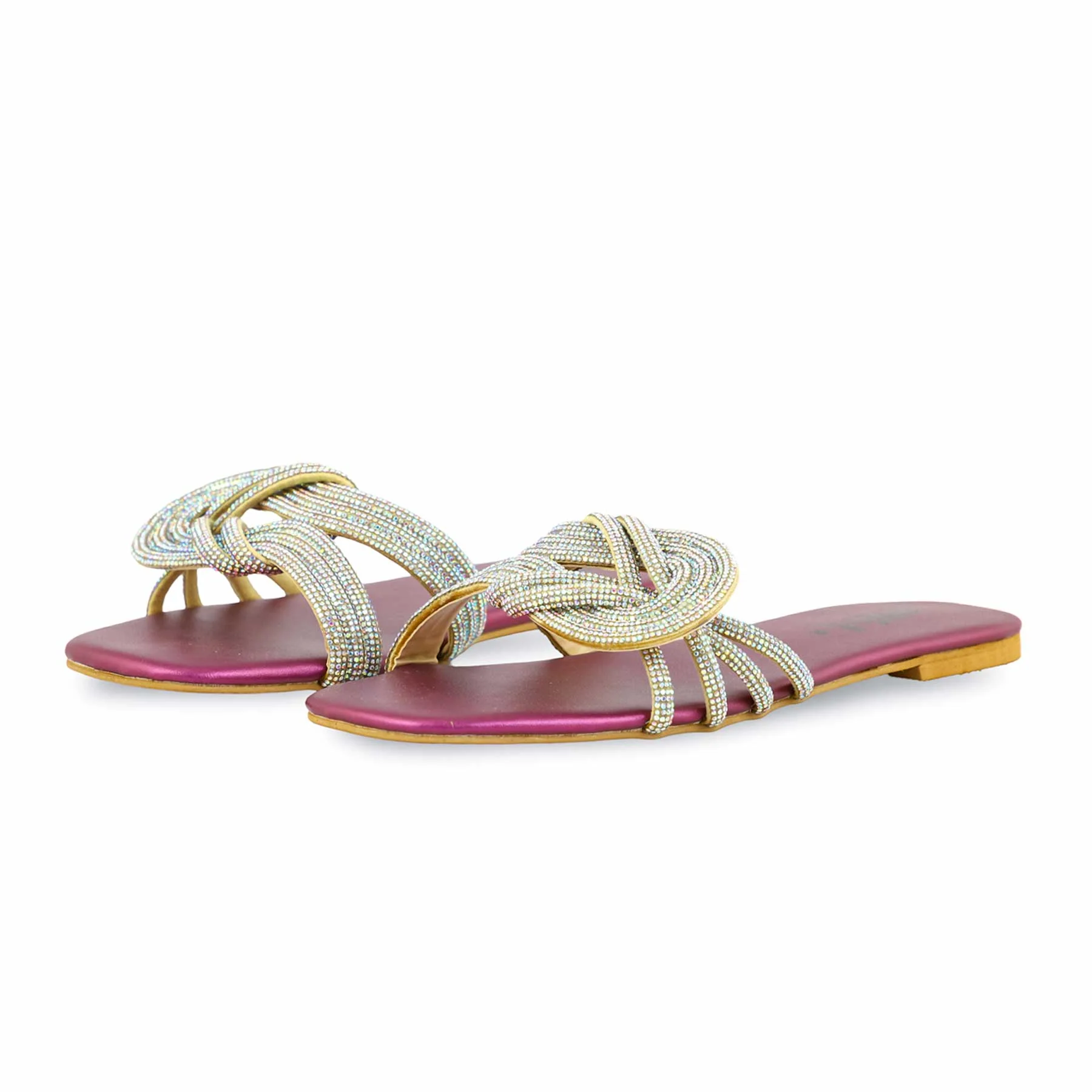Purple Fancy Women Slipper FN7908 - Image 3