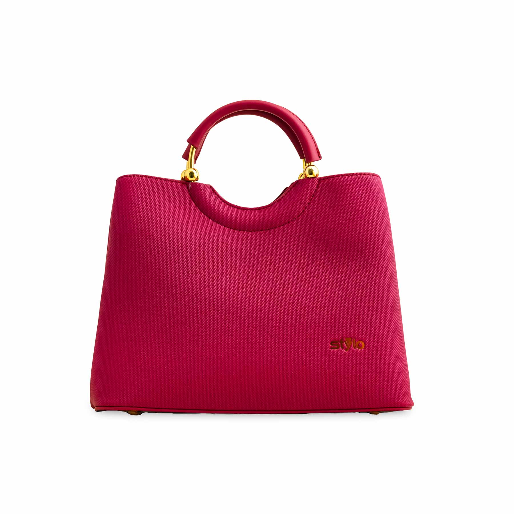 Purple Formal Hand Bag For Ladies P36370 - Image 3