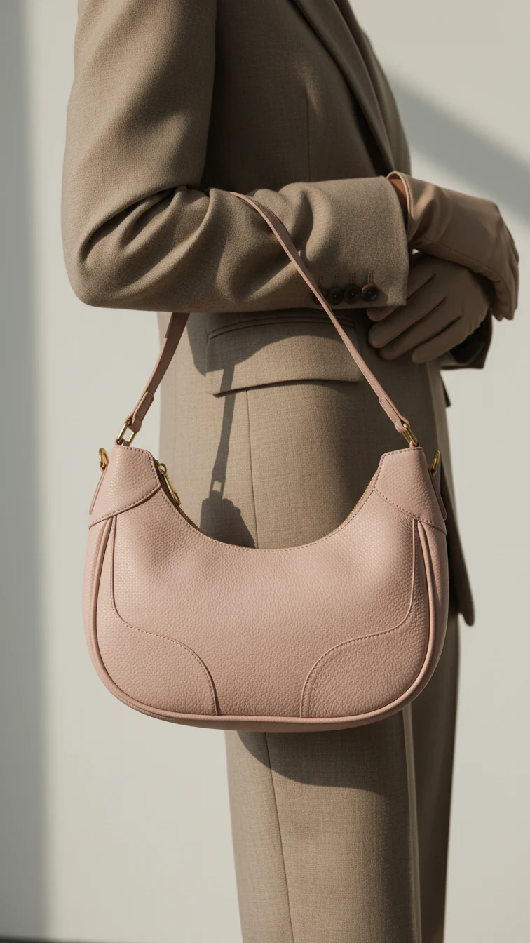 Purple Formal Shoulder Bags P55732
