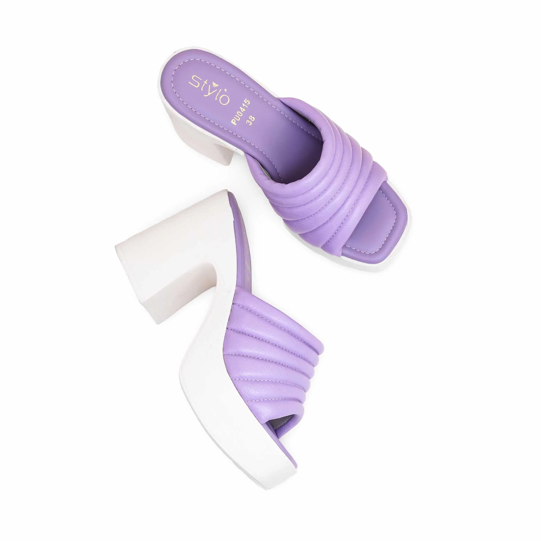 Purple Formal Slipper PU0415 - Image 4