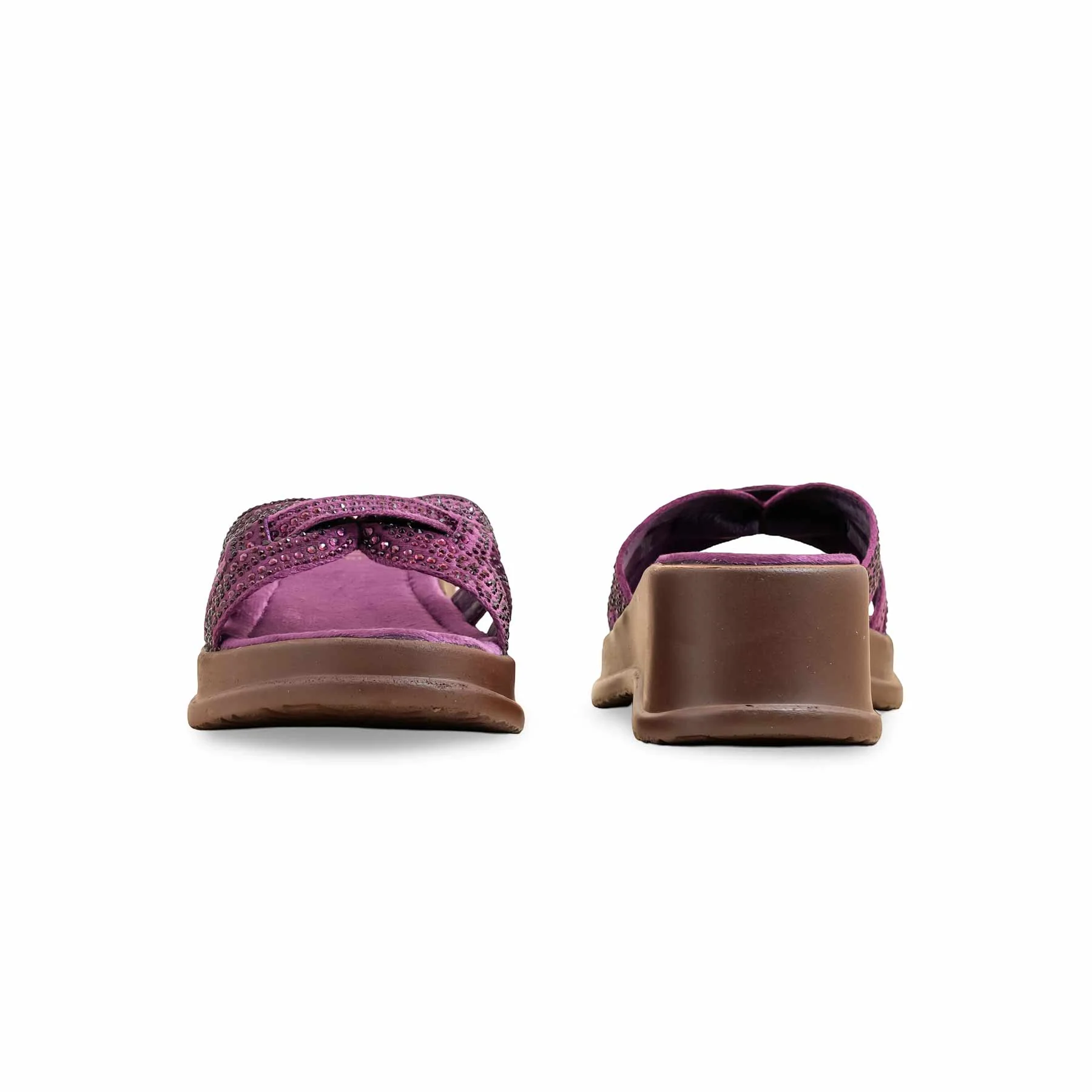 Purple Formal Slipper PU0533 - Image 4