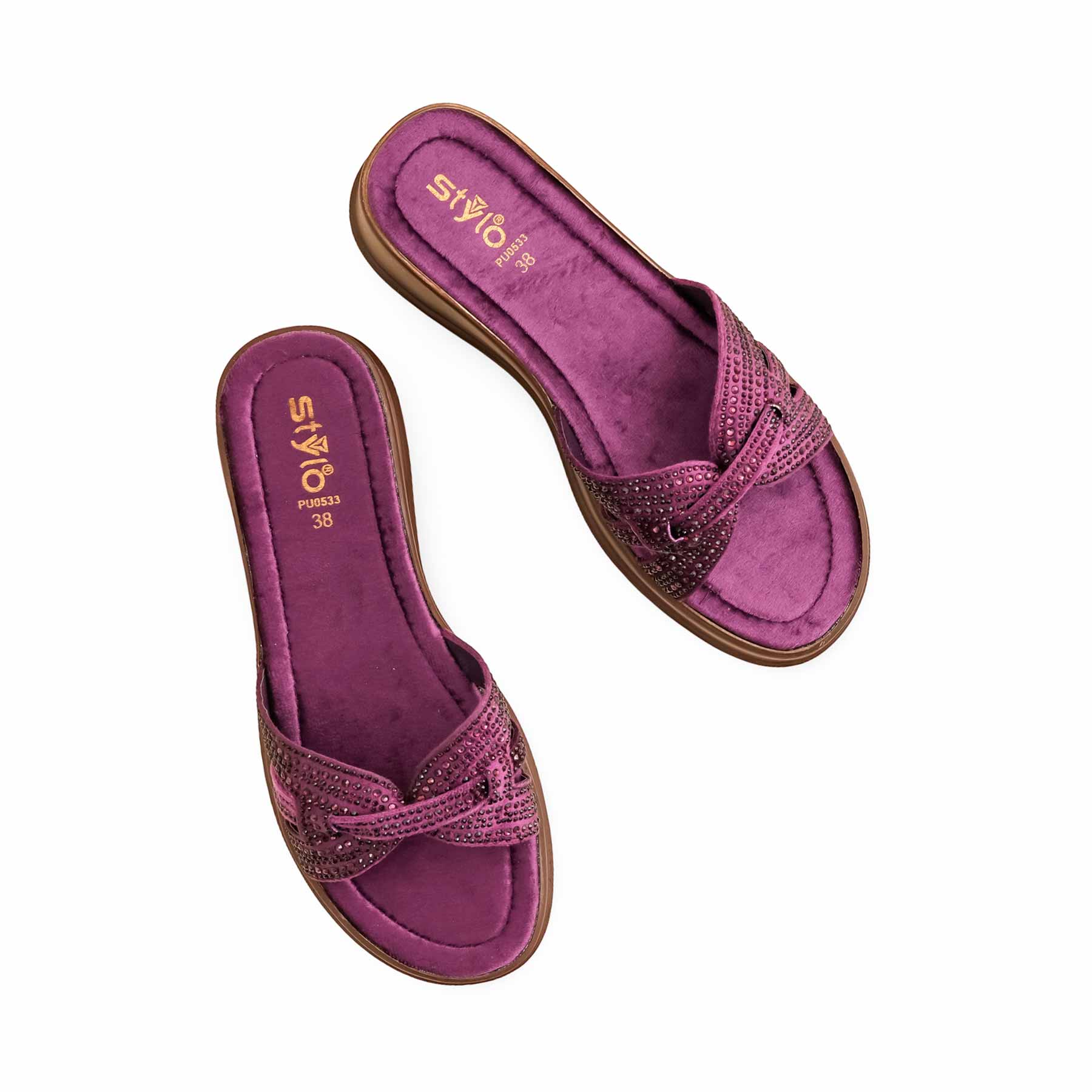 Purple Formal Slipper PU0533 - Image 5