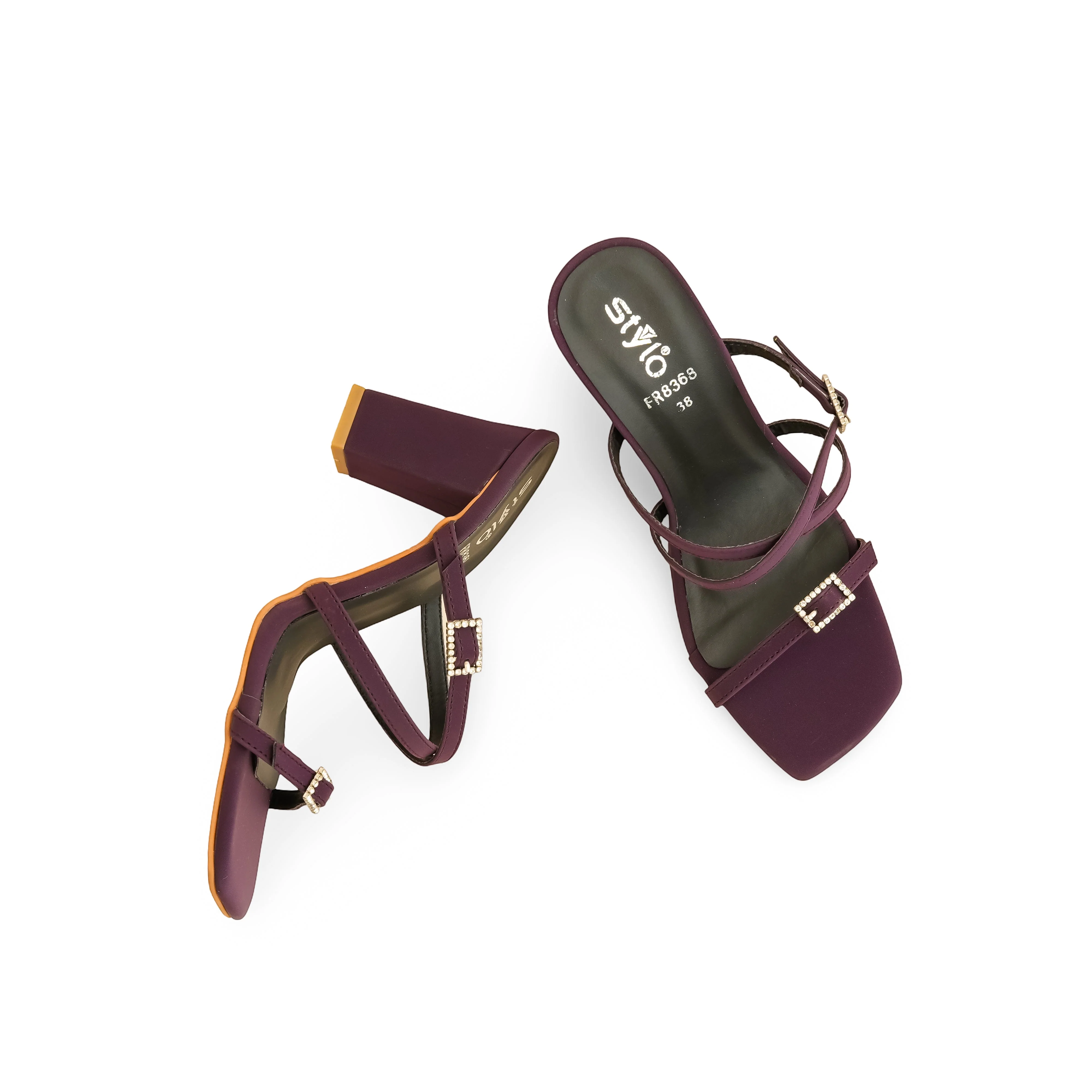 Purple Formal Women Slipper FR8368 - Image 5
