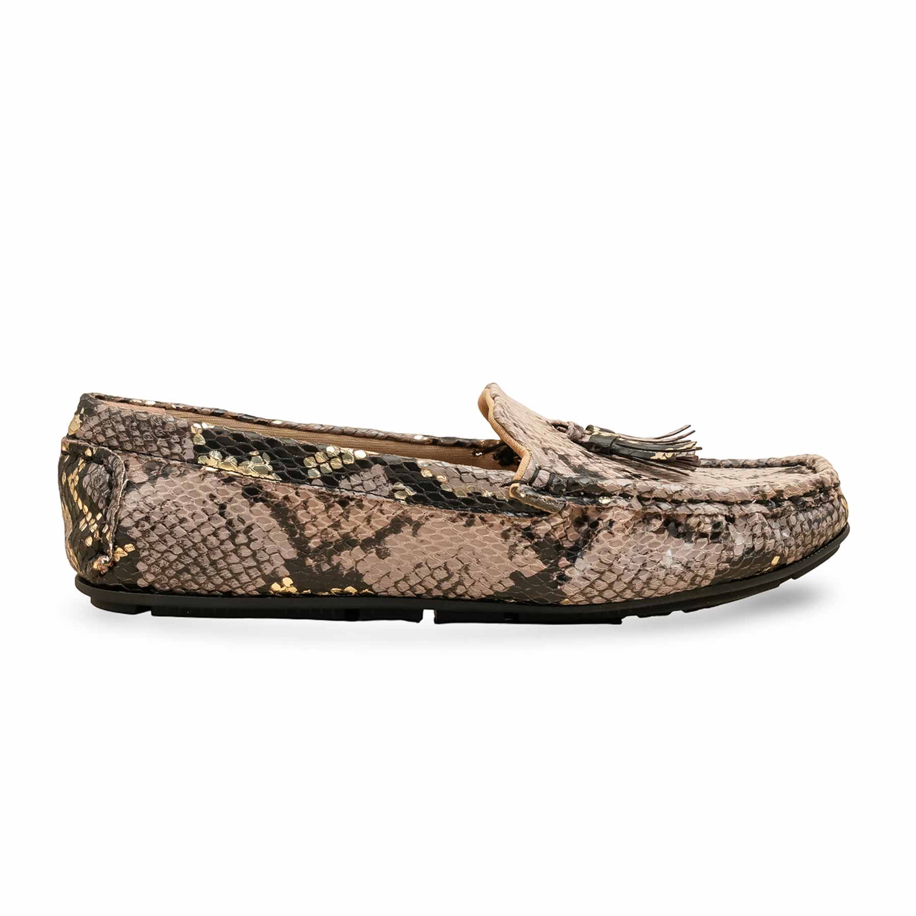 Purple Moccasin For Ladies WN4550 - Image 2