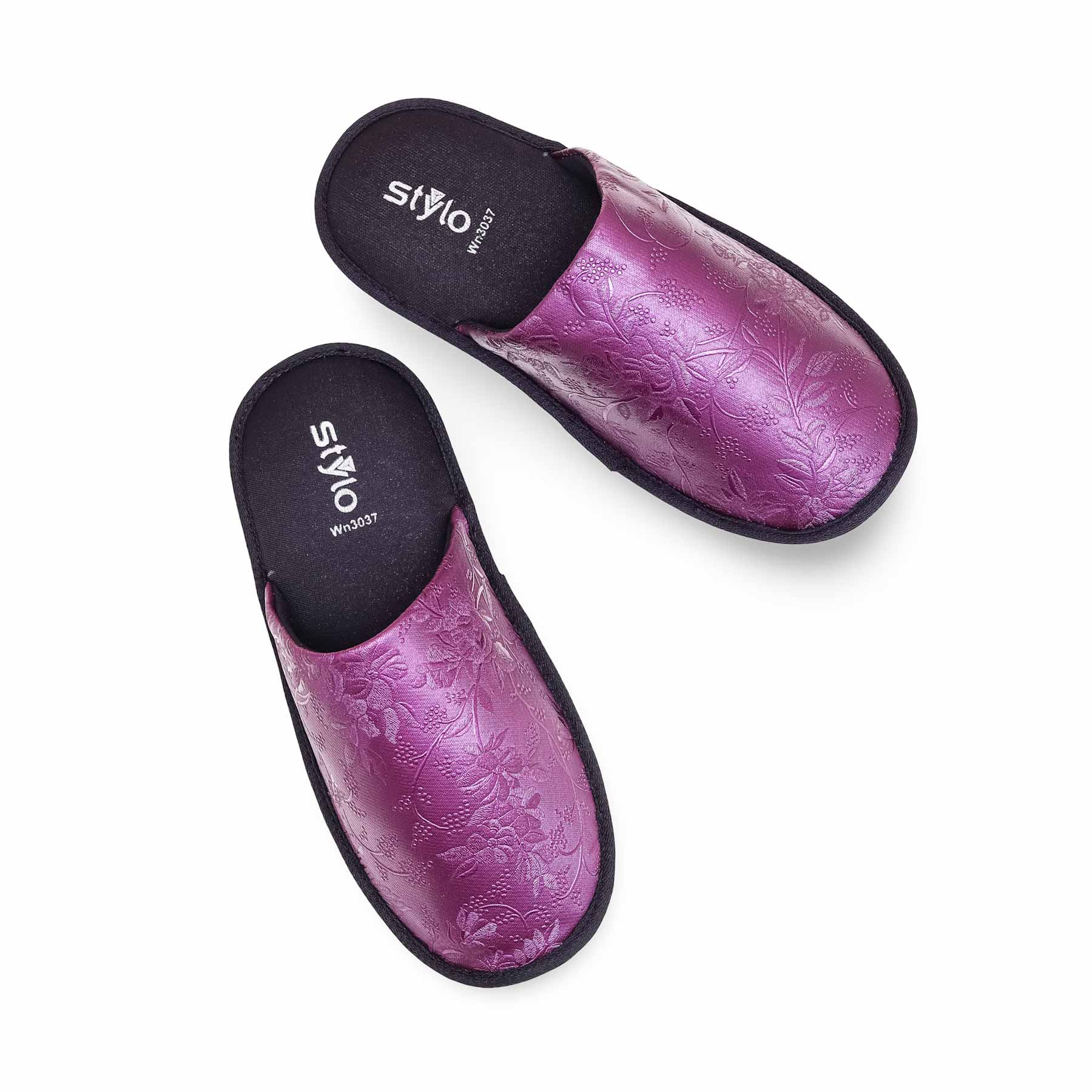 Purple Warm Slipper WN3037 - Image 4