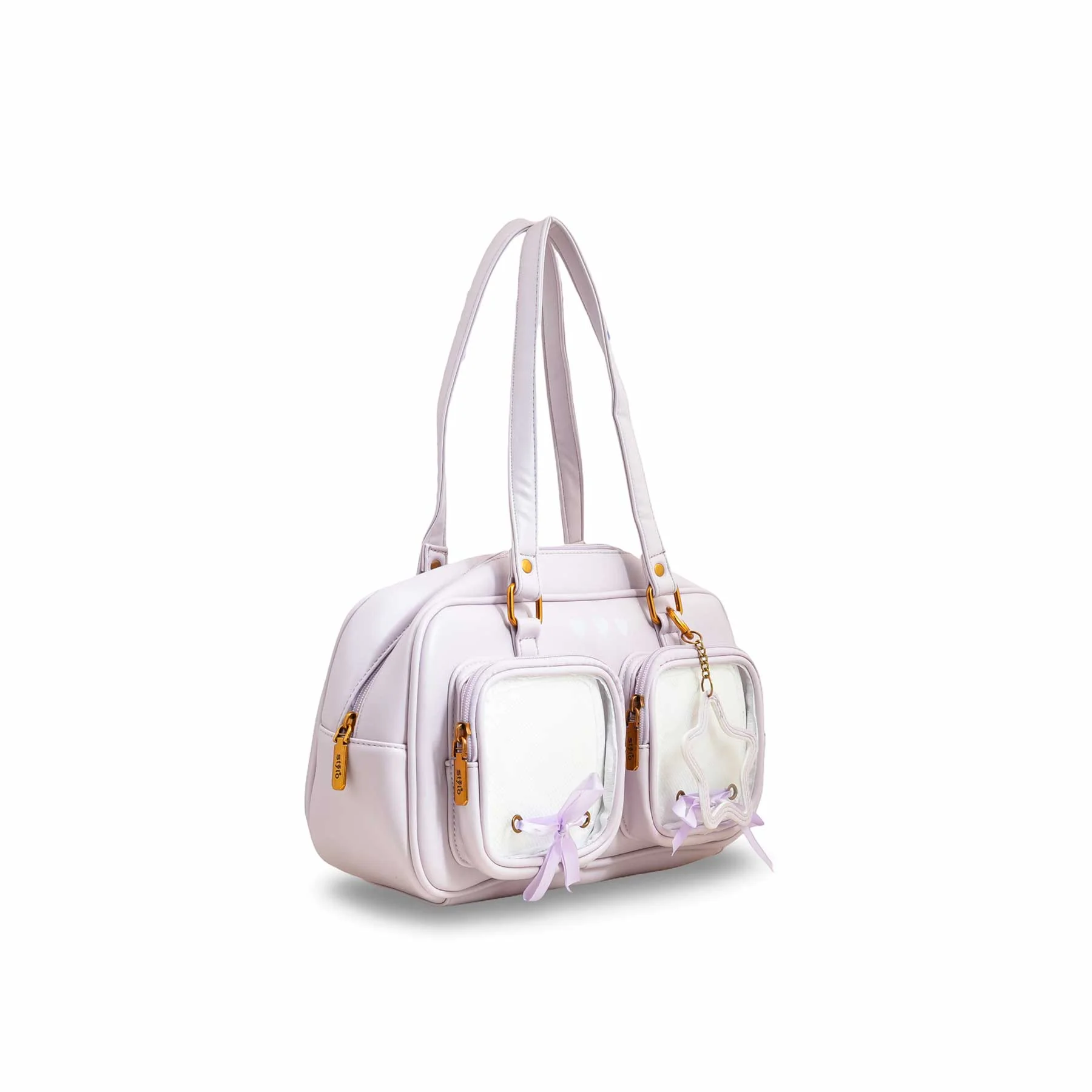 Purple Women Formal Shoulder Bag P36233 - Image 3