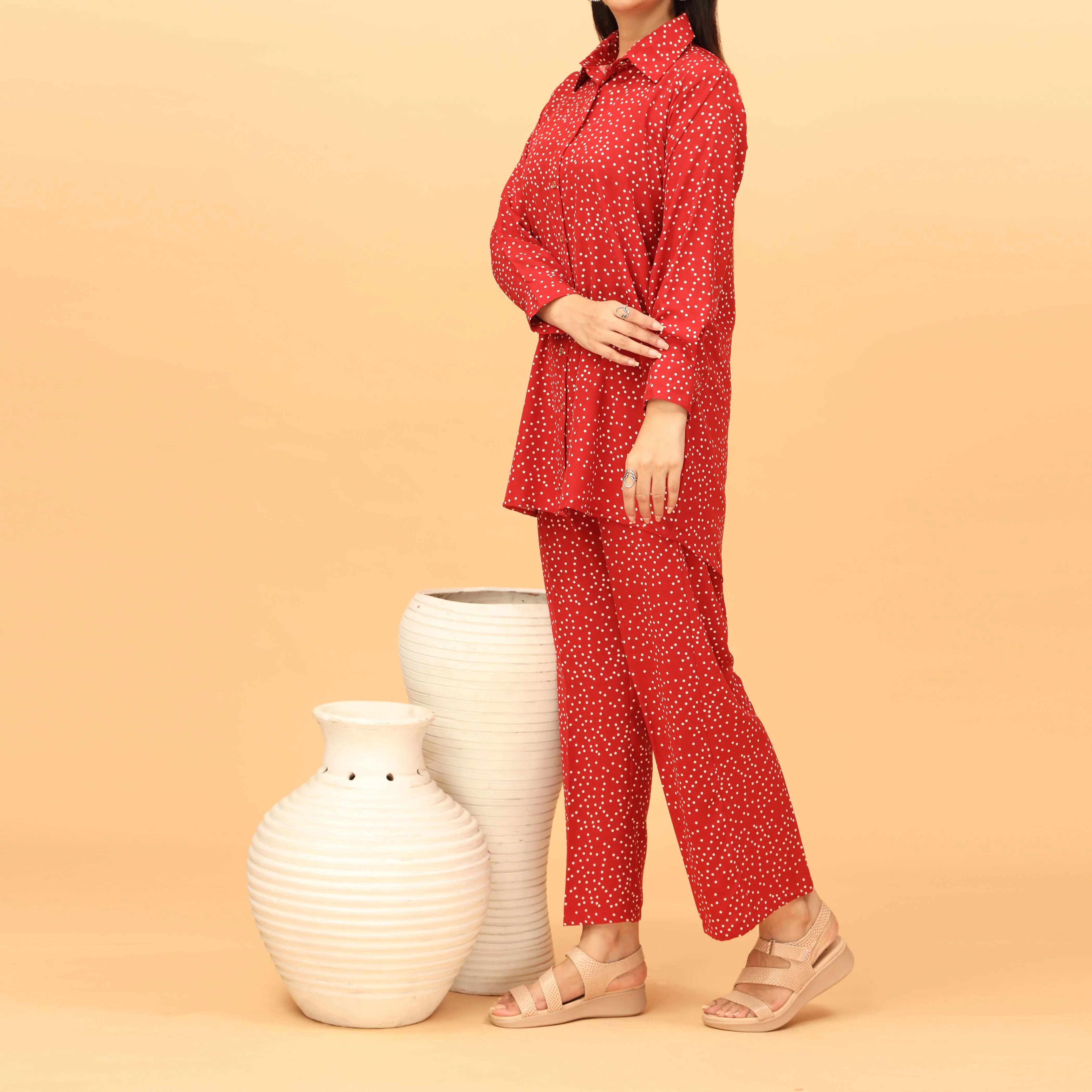 2PC Linen Suit PW4074 - Image 2