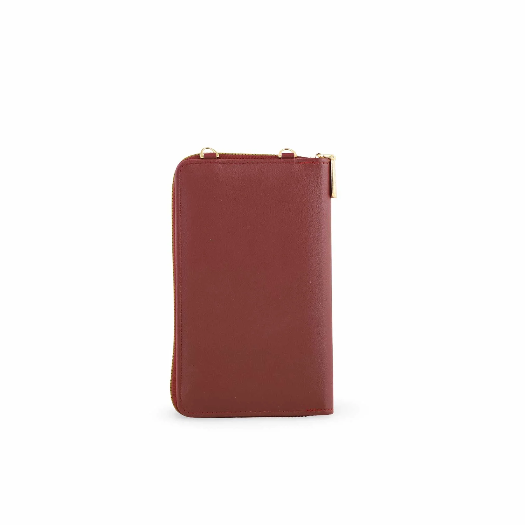 Red Casual Pouch For Ladies P97622 - Image 4