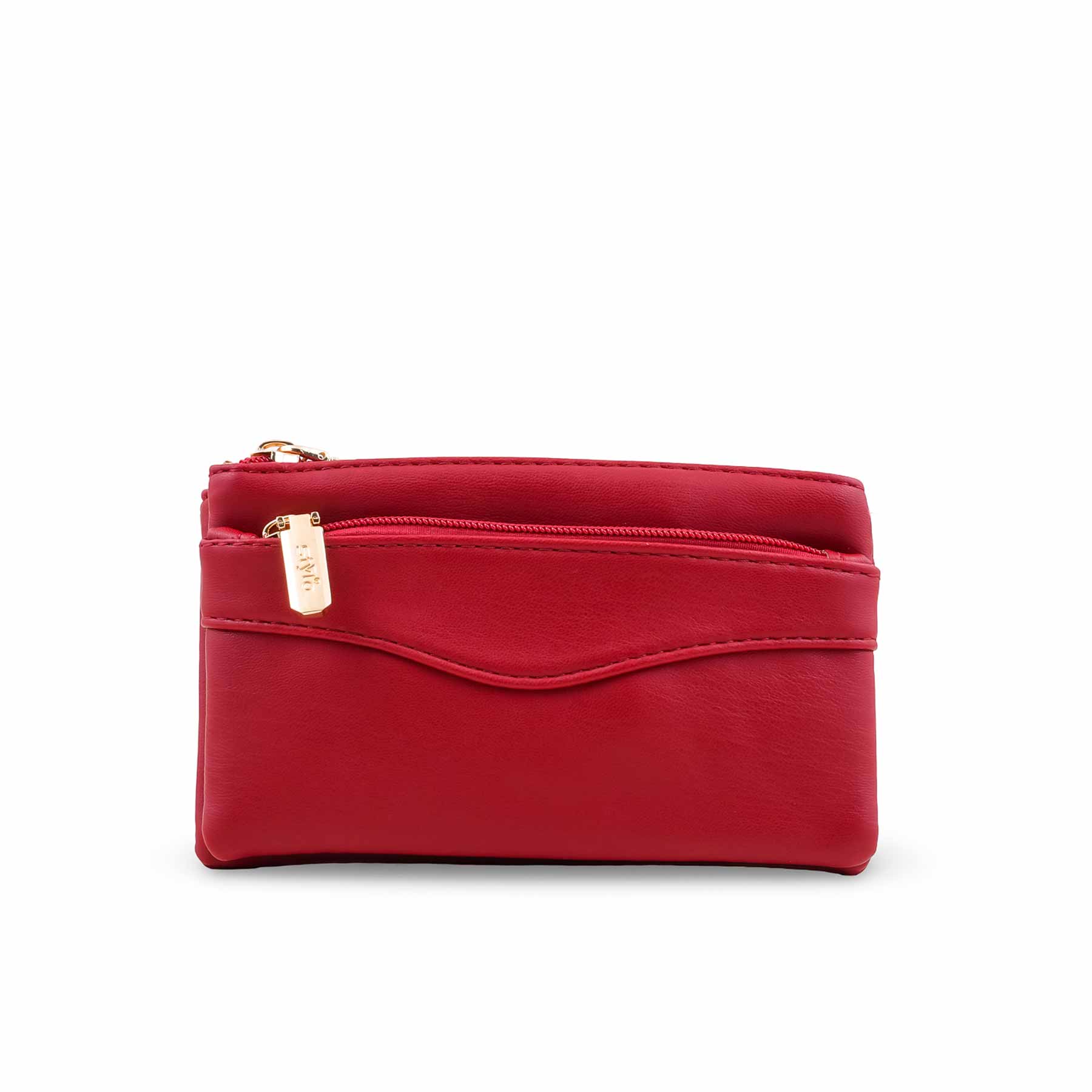 Red Casual Pouch For Ladies P97682 - Image 2