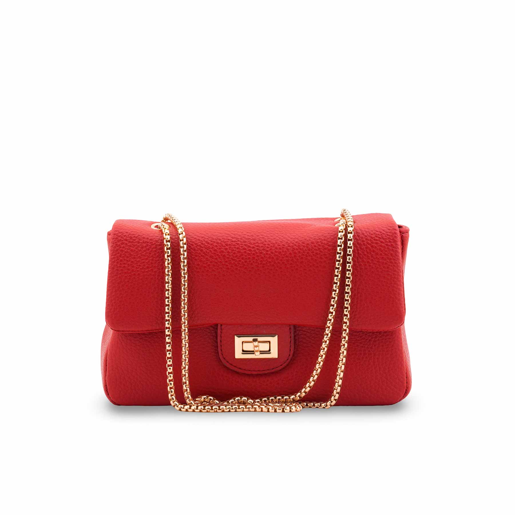 Red Casual Pouch For Women P97706 - Image 2
