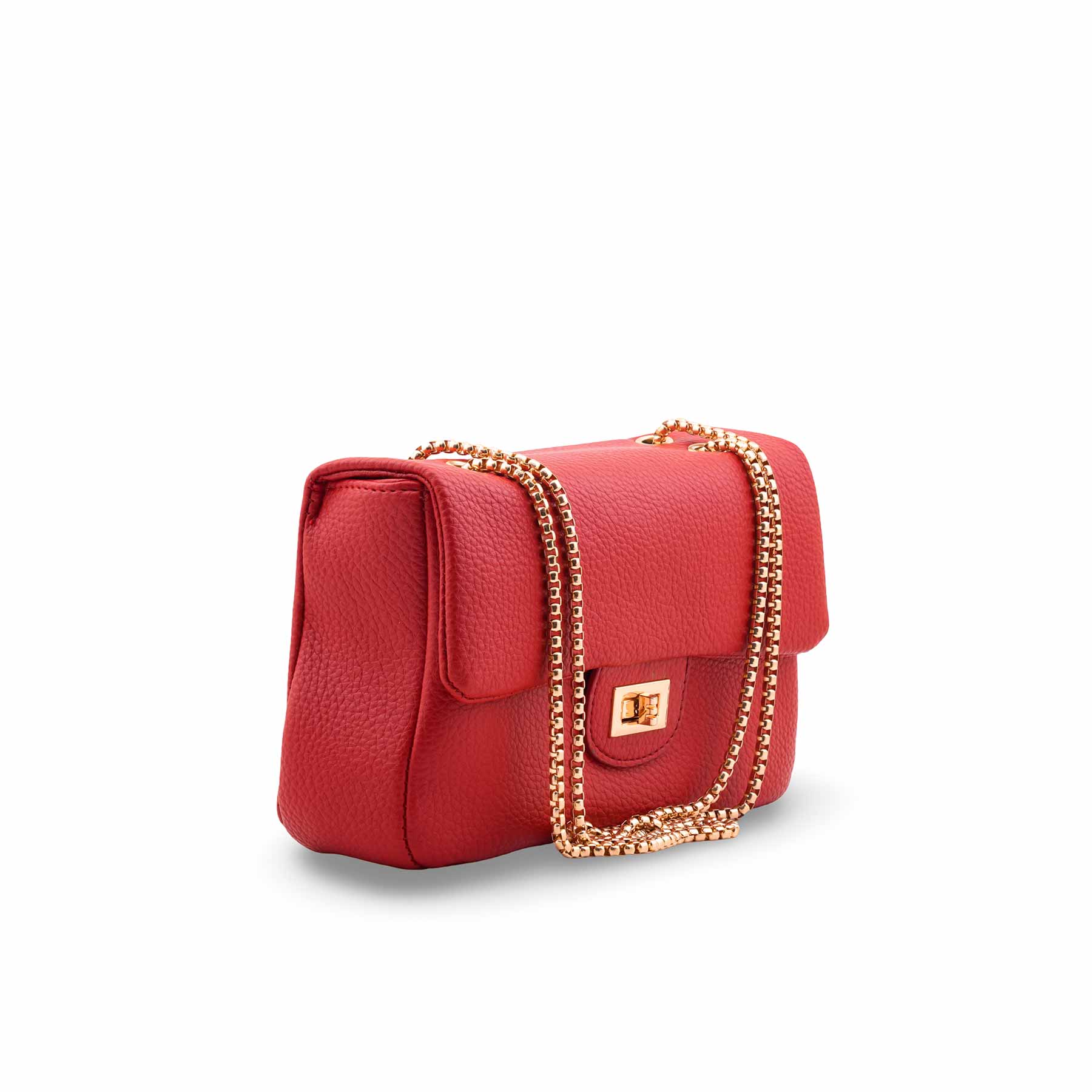 Red Casual Pouch For Women P97706 - Image 3