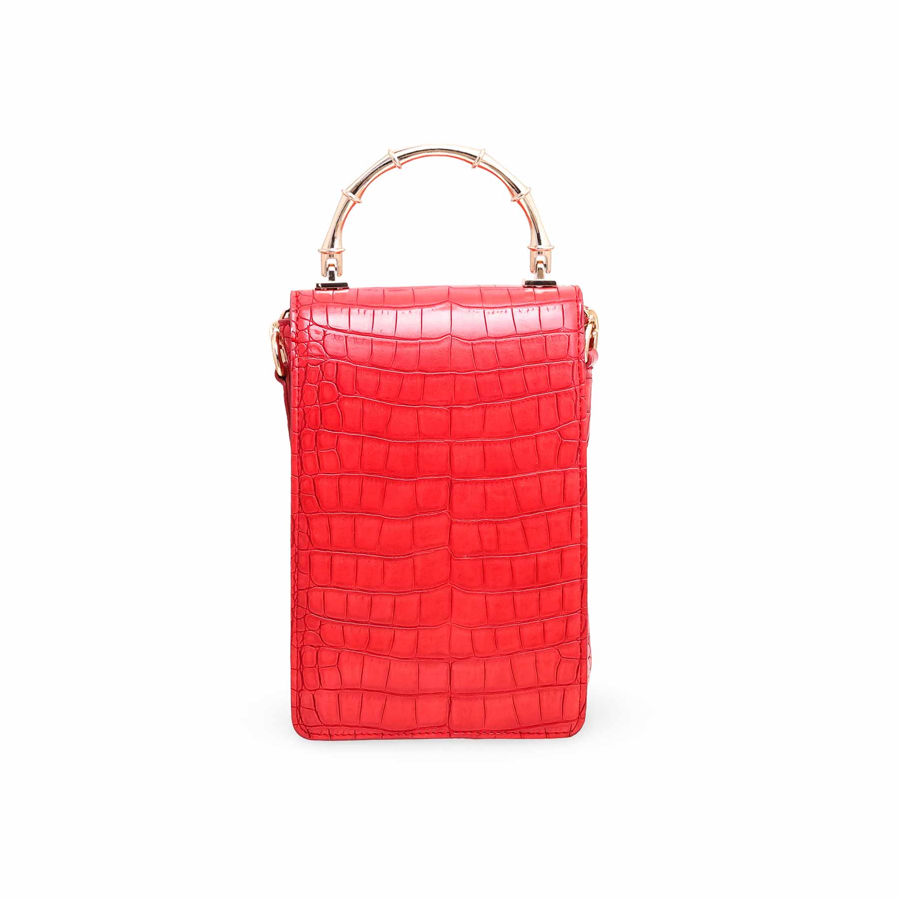 Red Casual Pouch P97490 - Image 4