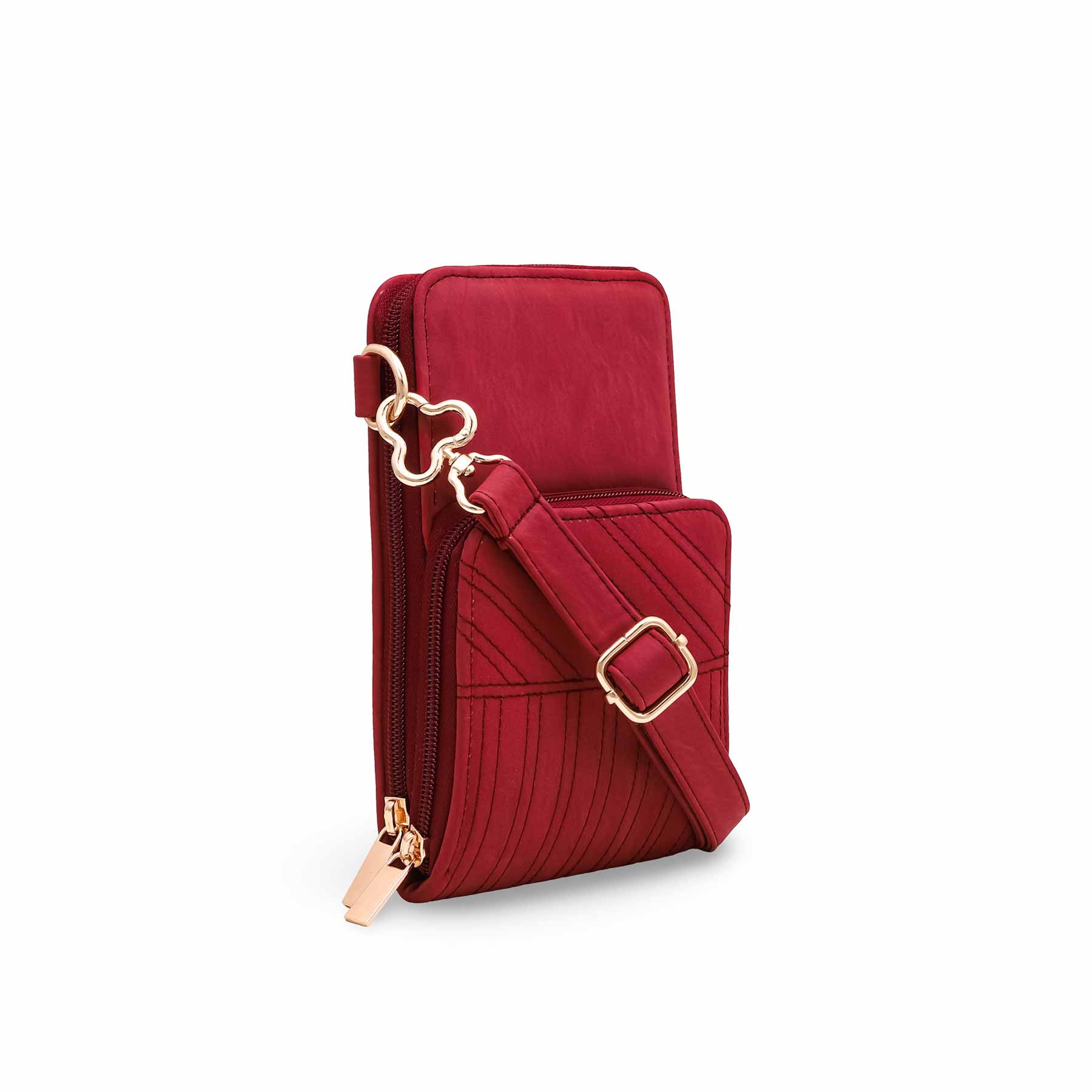 Red Casual Pouch P97493 - Image 2