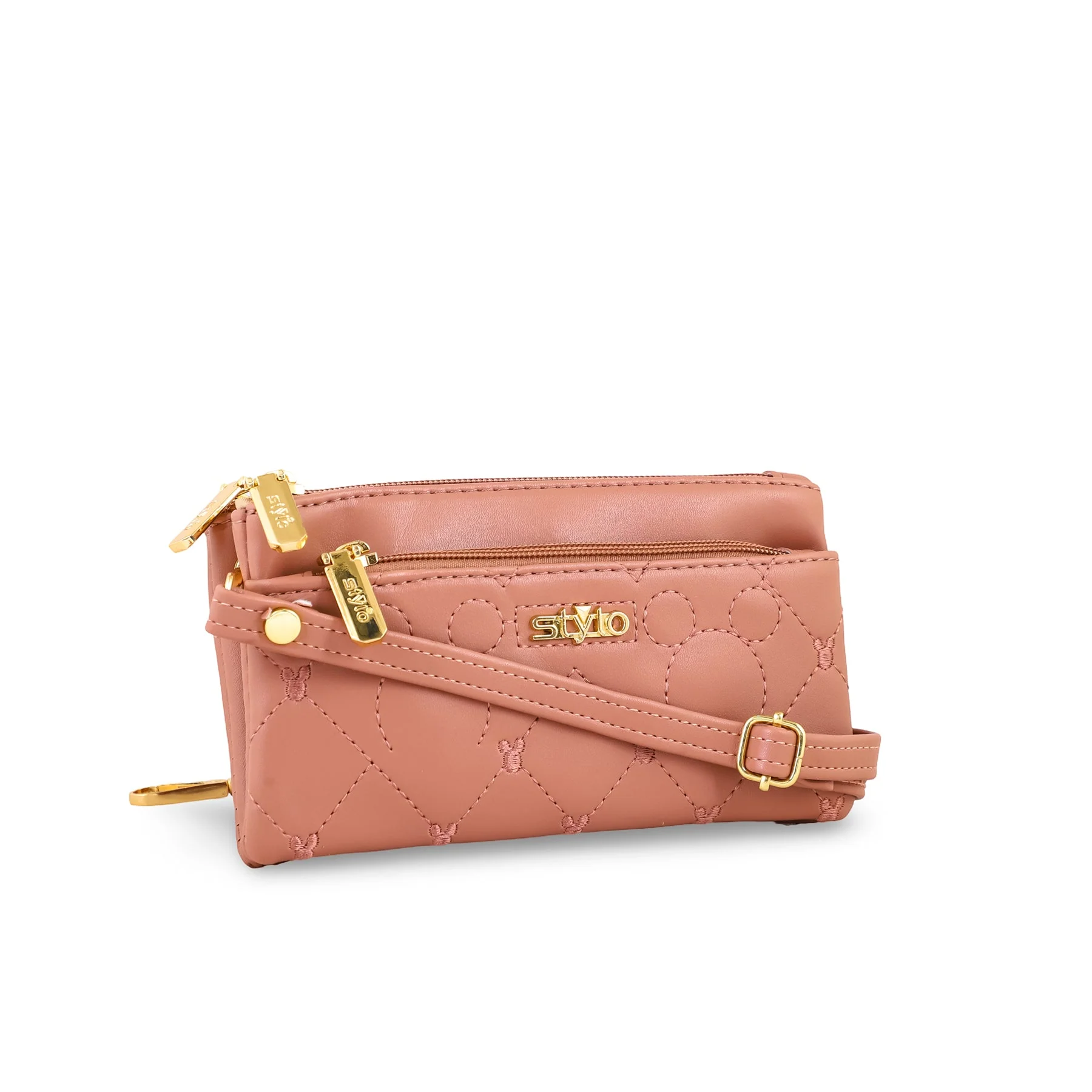 Red Casual Pouch P97647 - Image 3