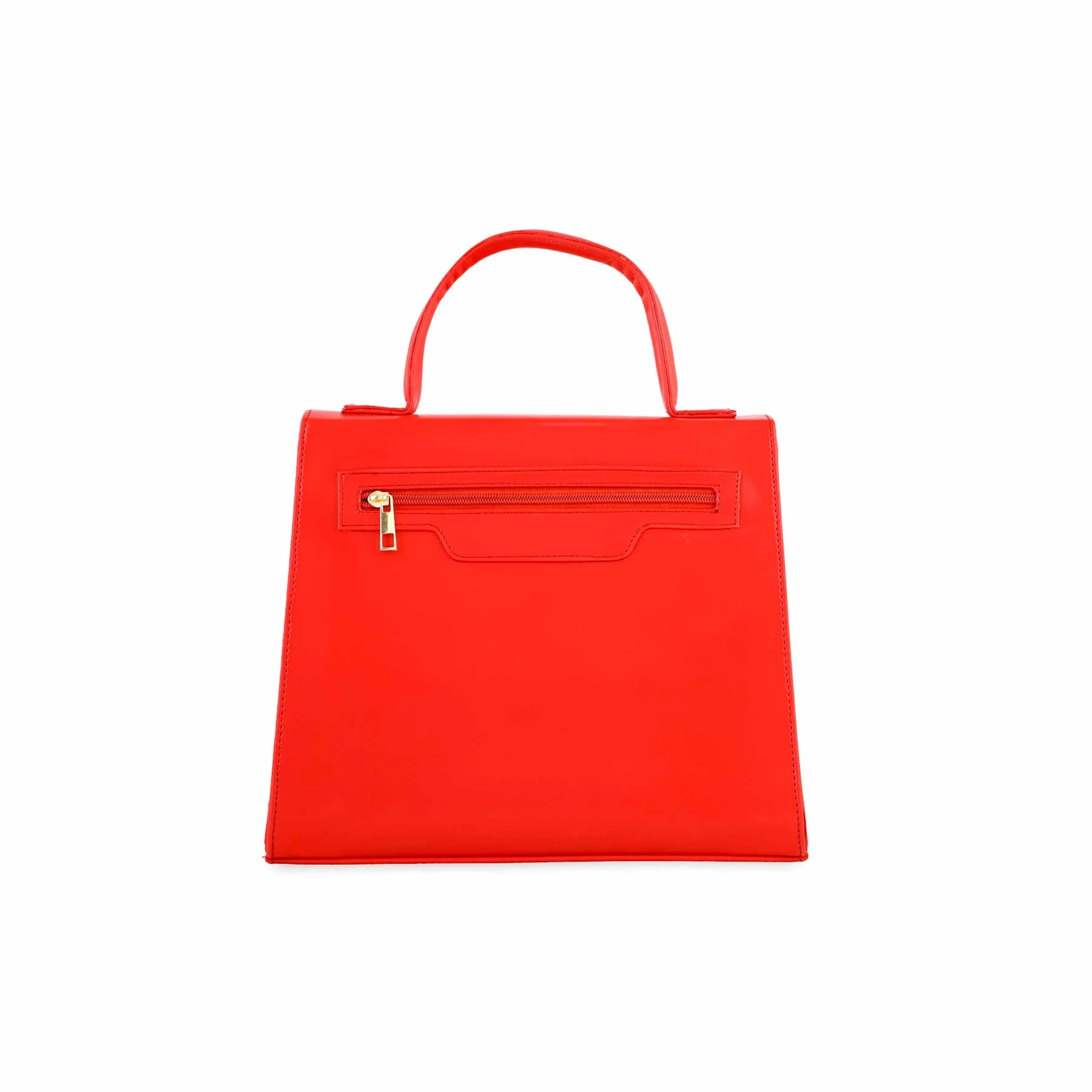 Red Casual Shoulder Bag For Women P55690 - Image 4