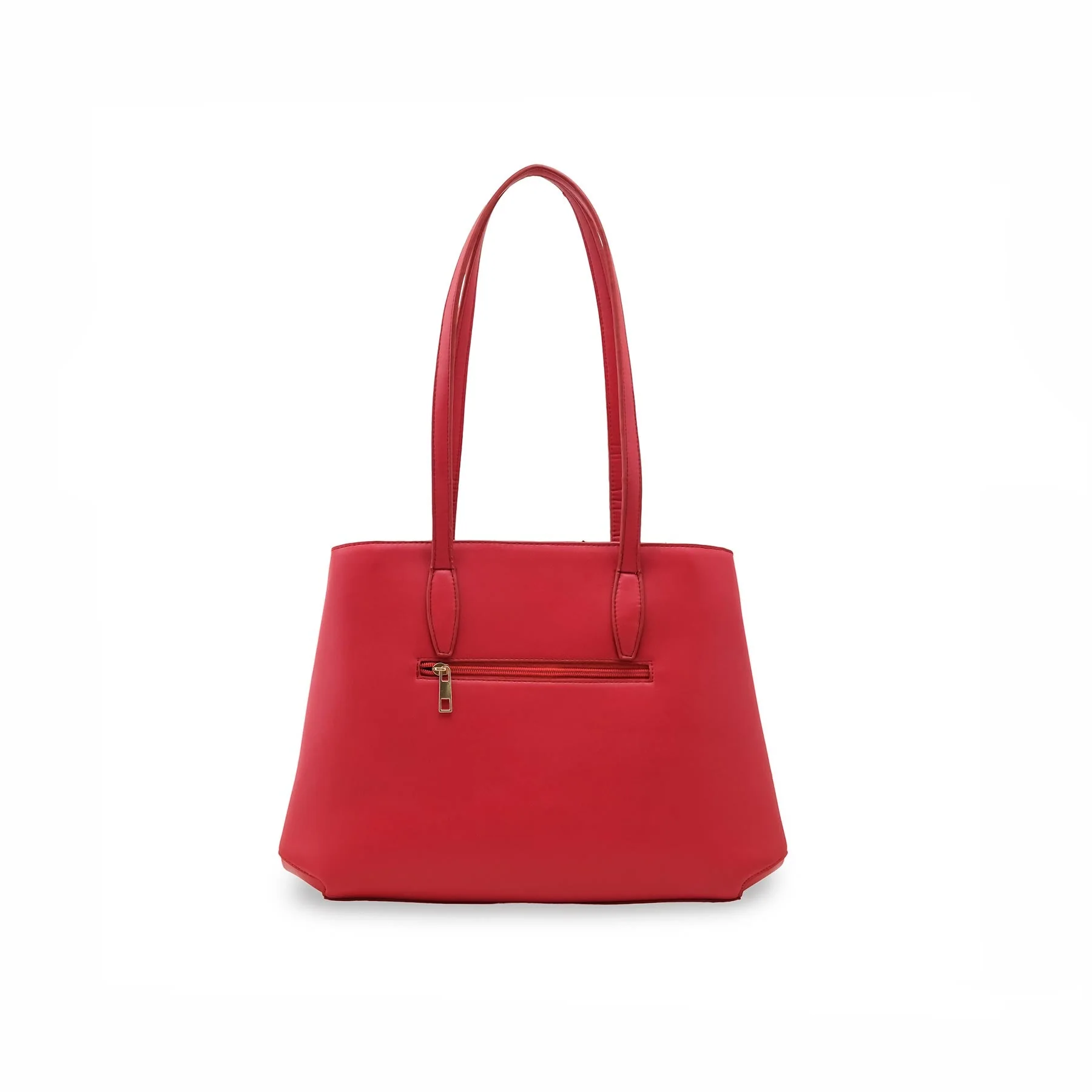 Red Casual Shoulder Bag For Women P55852 - Image 4