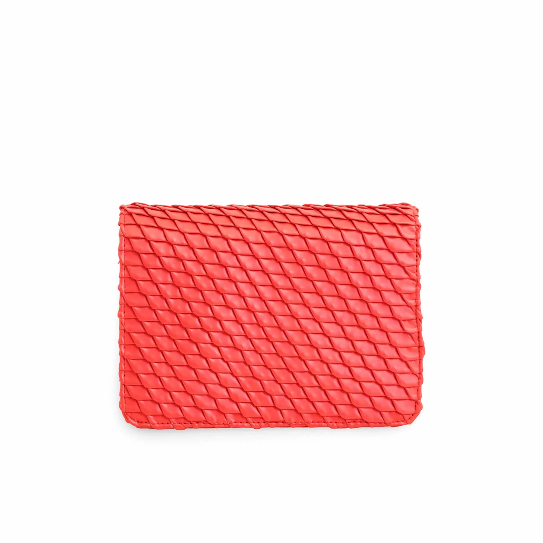 Red Casual Shoulder Bag P55660 - Image 4