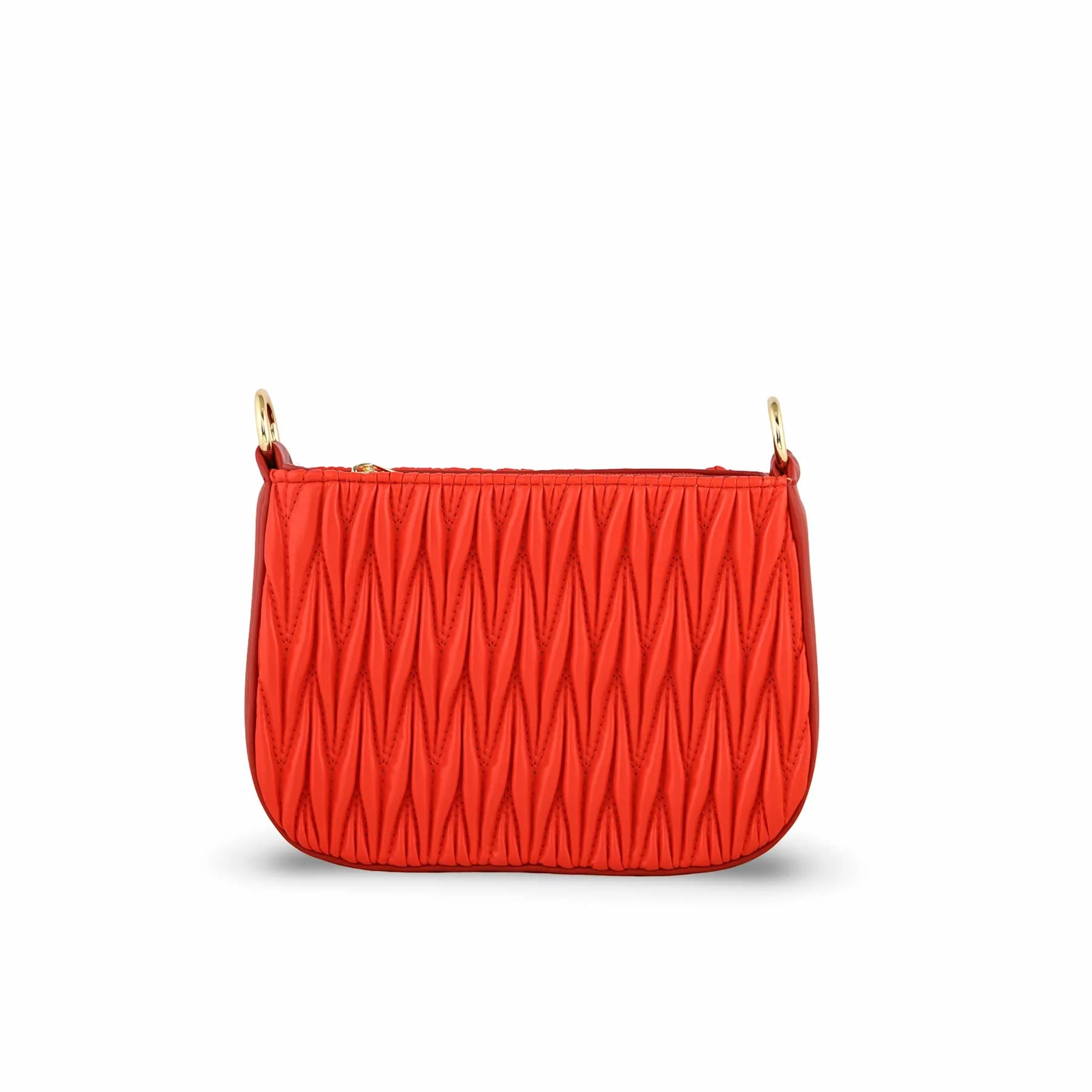 Red Casual Shoulder Bag P55689 - Image 2