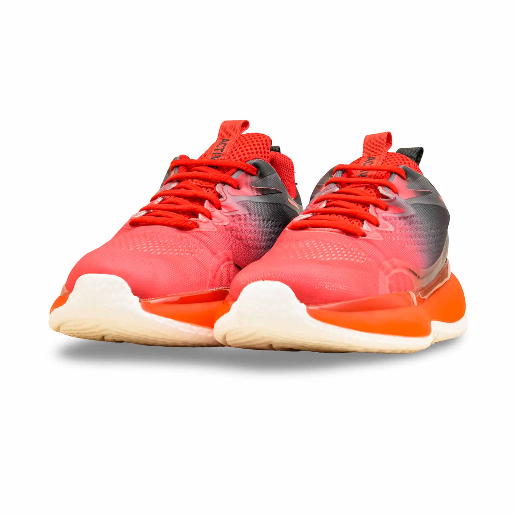 Red Casual Sneaker For Women AT7410 - Image 3