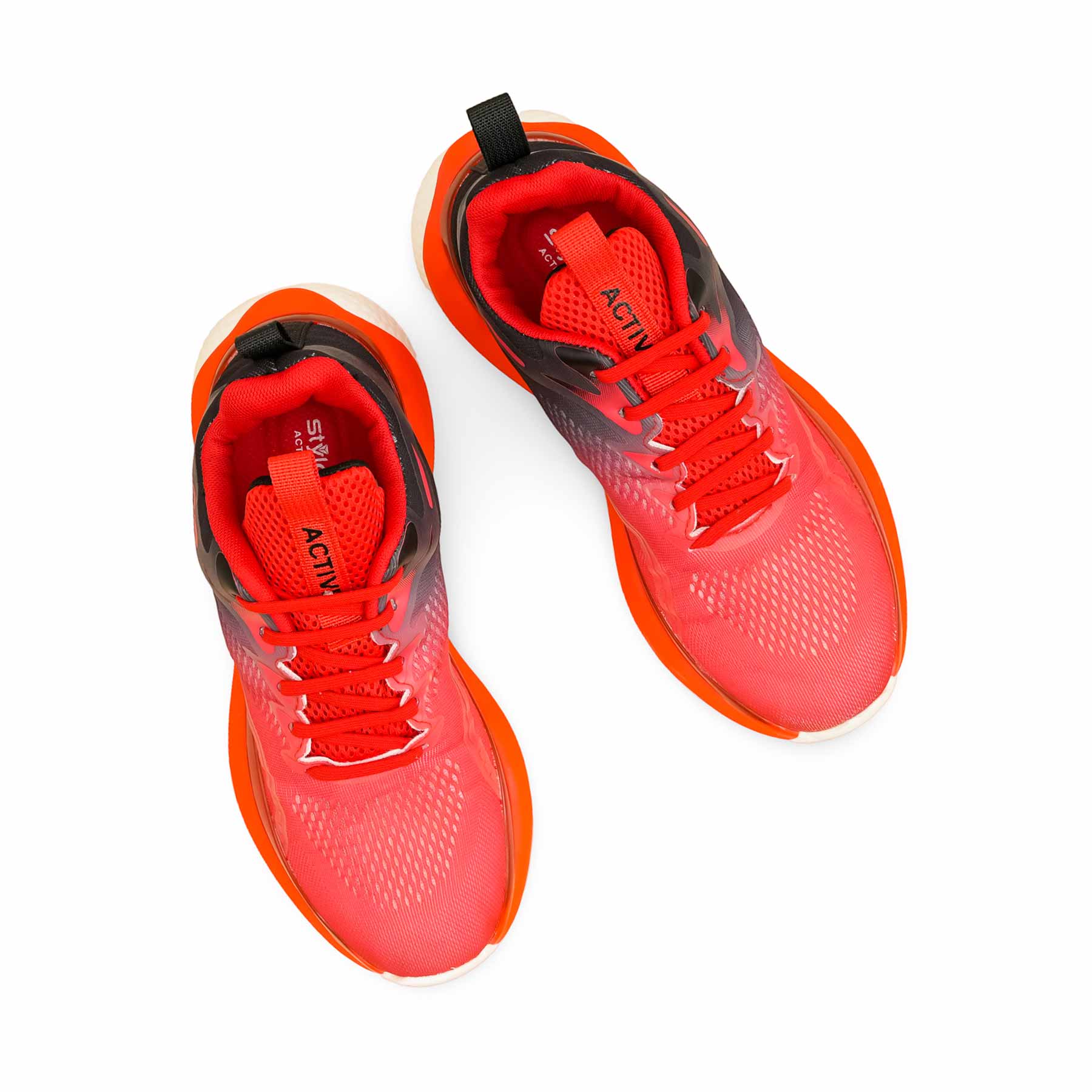 Red Casual Sneaker For Women AT7410 - Image 5