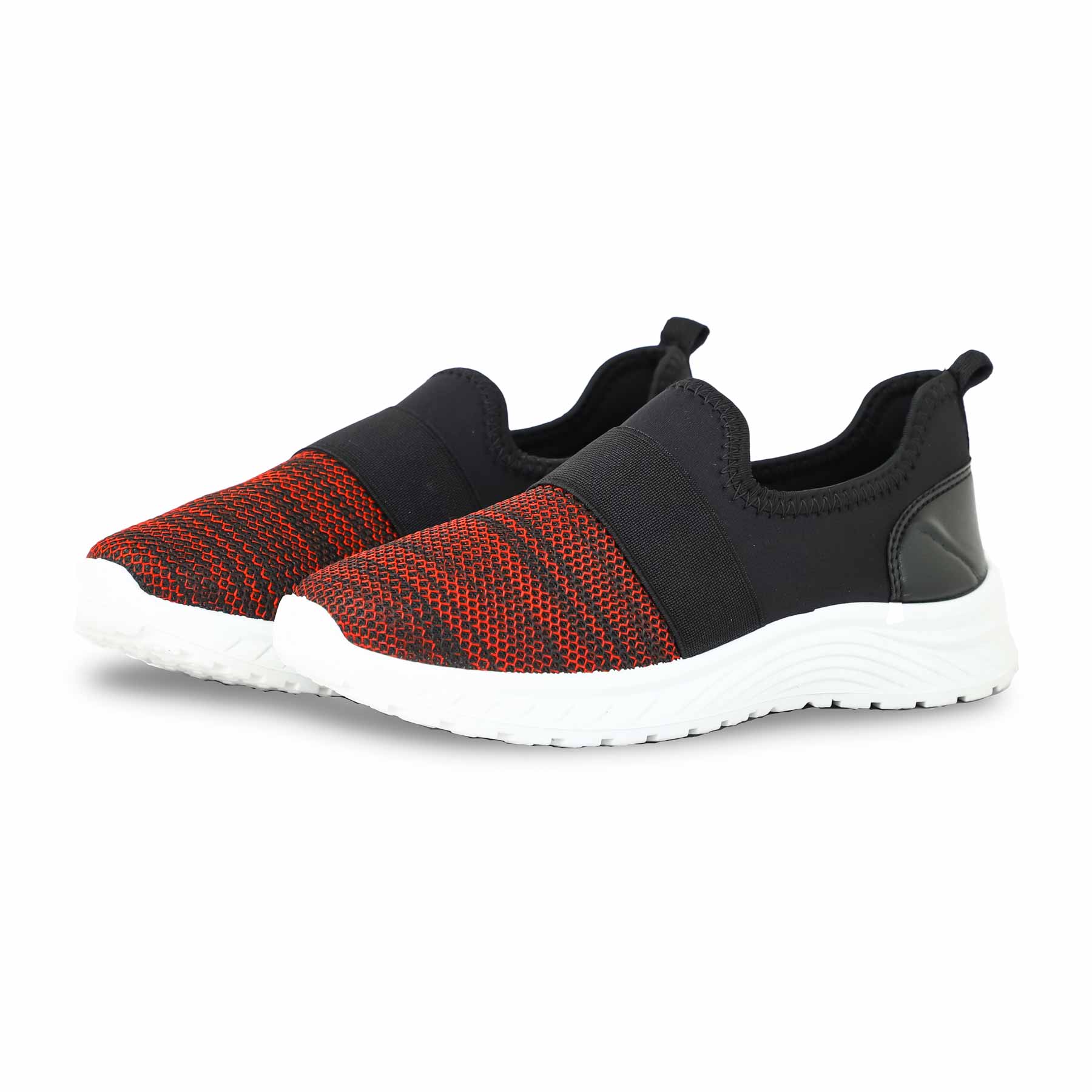 Red Casual Sneaker For Women AT9098 - Image 3