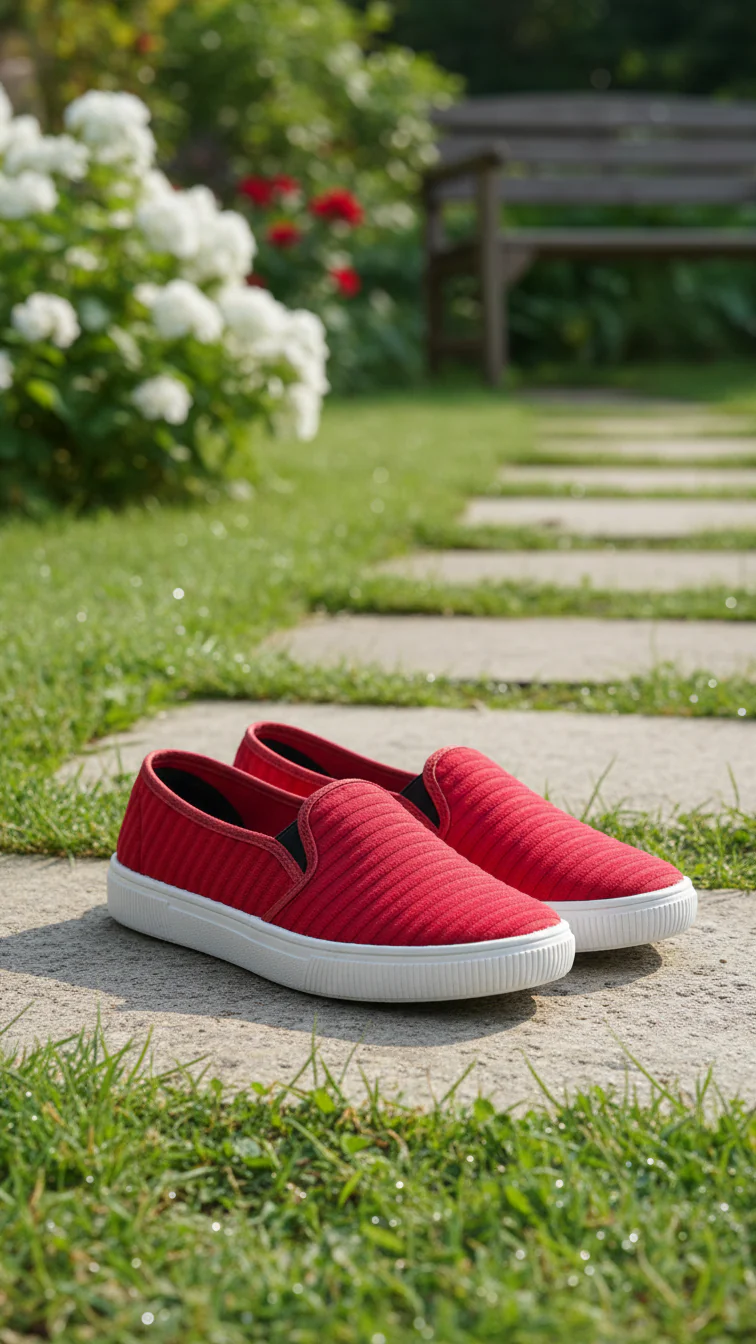 Red Casual Sneaker WN6204 - Image 13