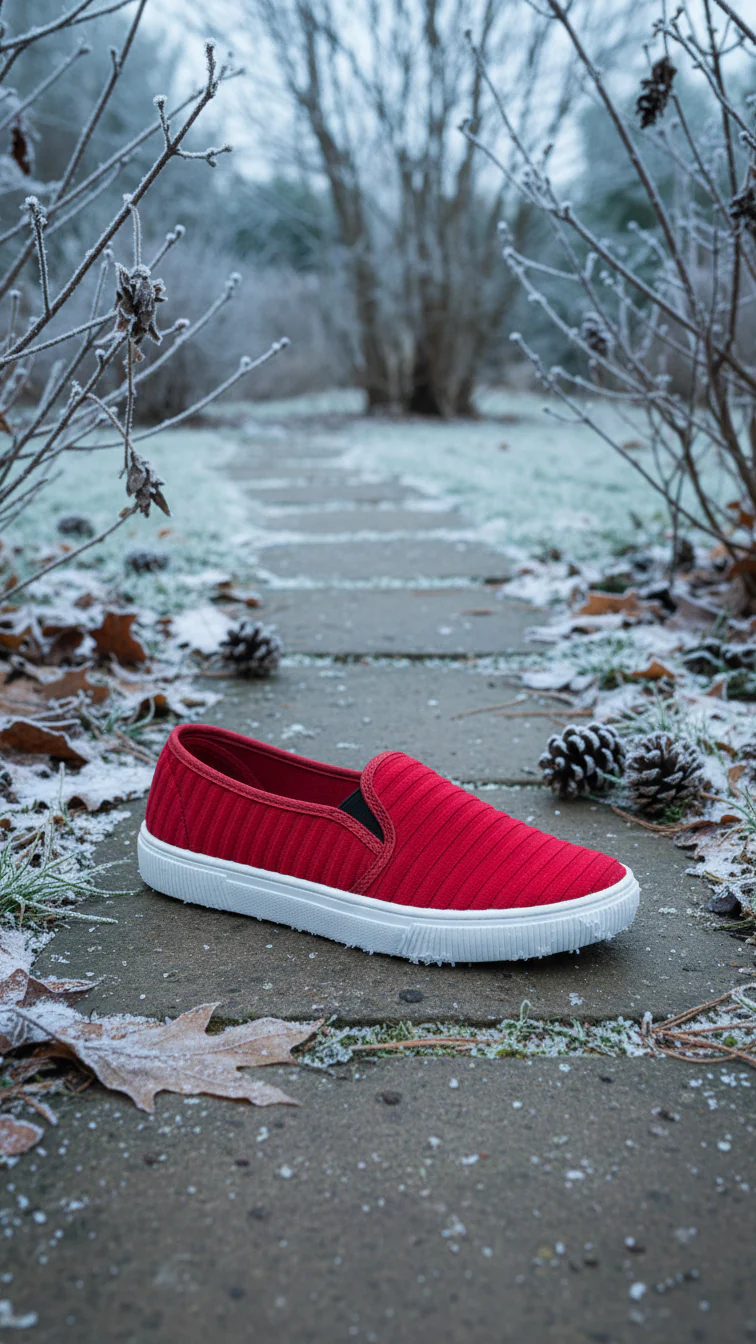 Red Casual Sneaker WN6204 - Image 8