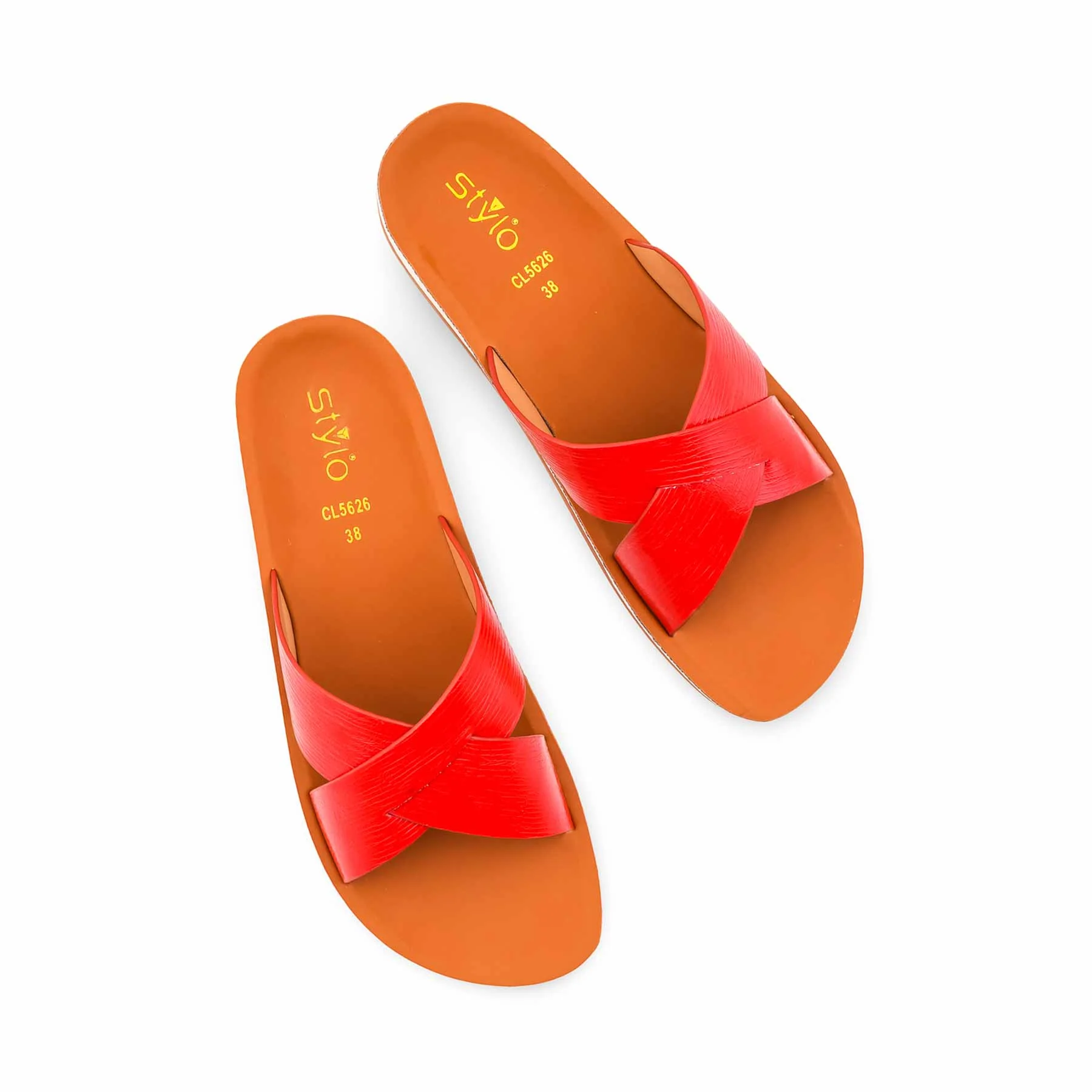 Red Casual Softy For Women CL5626 - Image 5