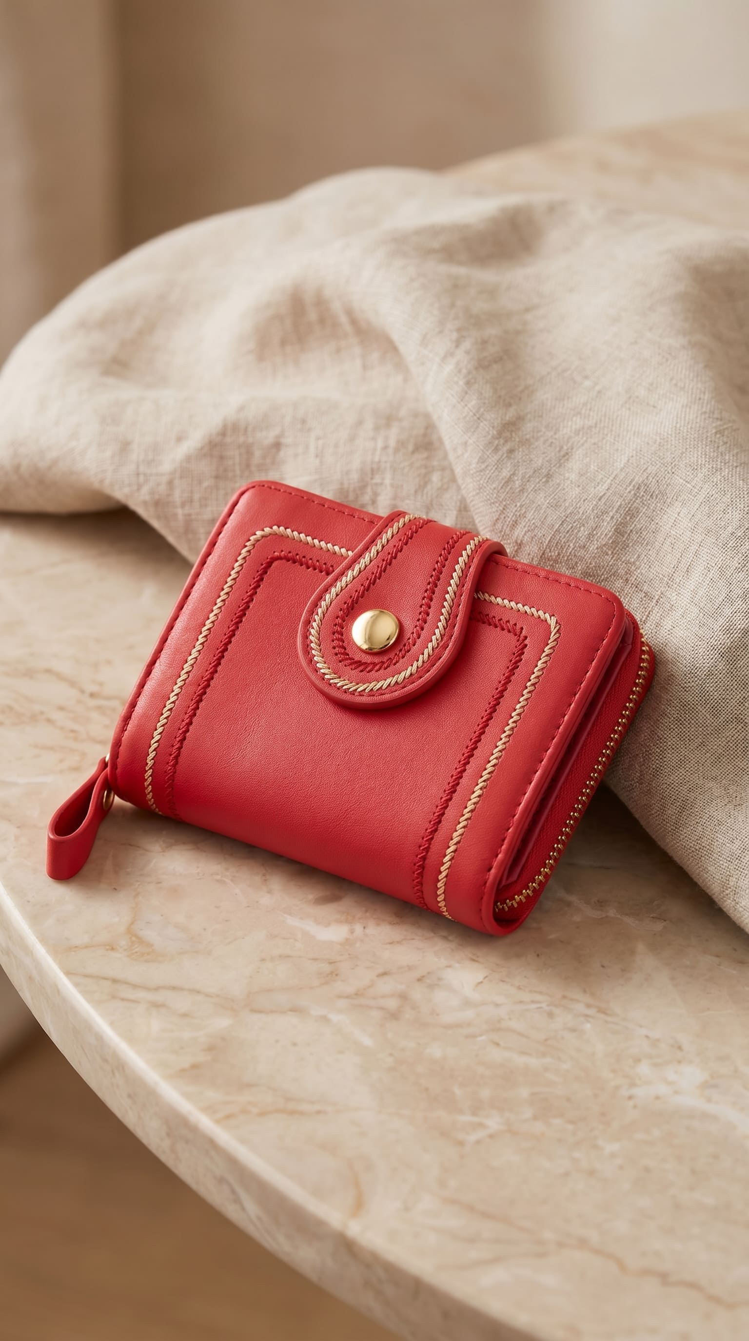 Red Casual Wallet P71171