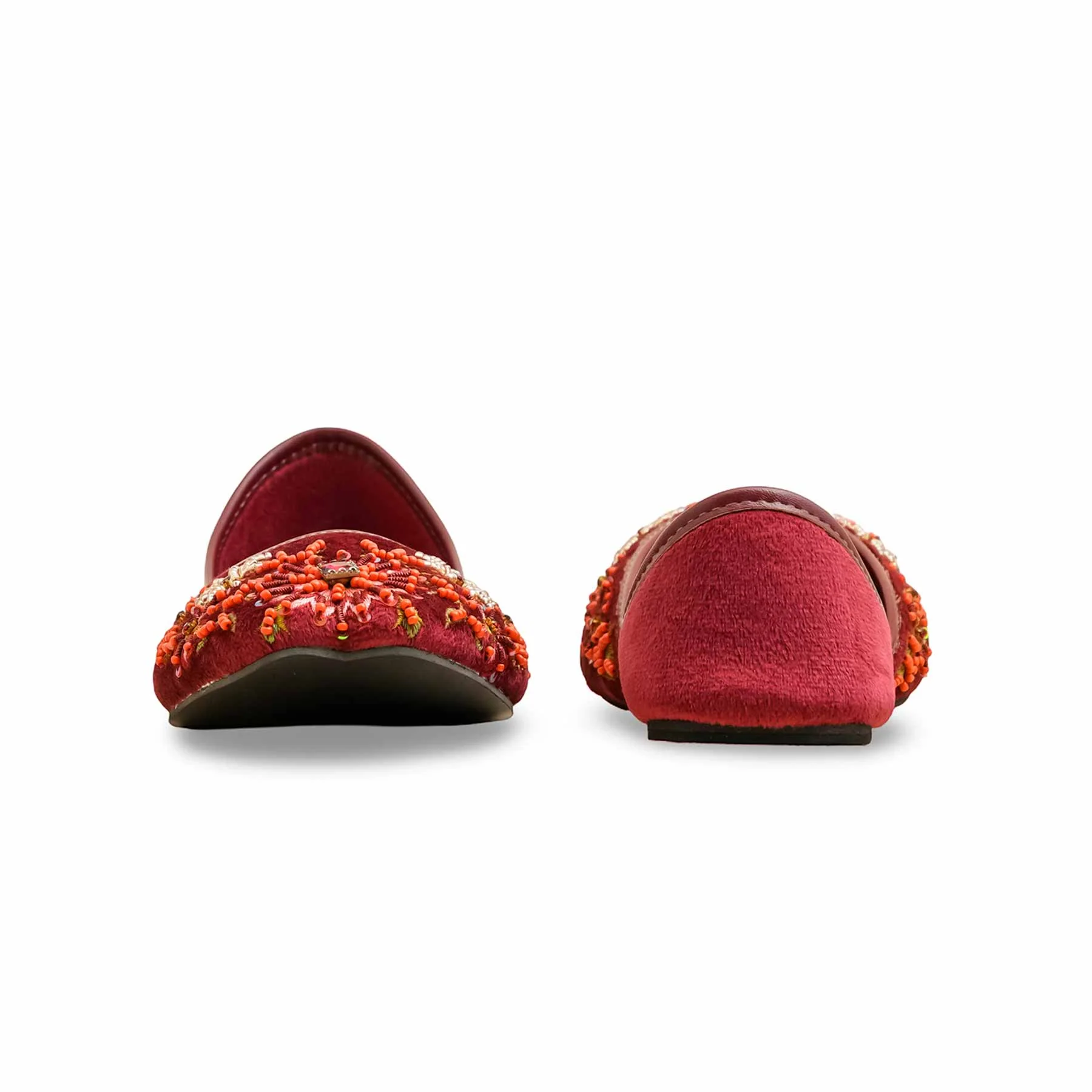 Red Ethnic Khussa EC8586 - Image 4