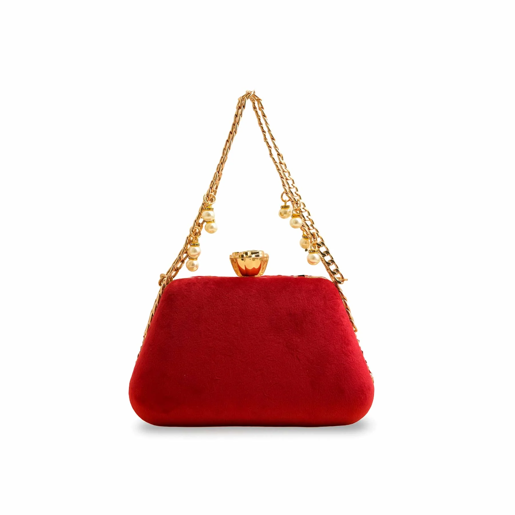 Red Fancy Clutch P15406 - Image 4