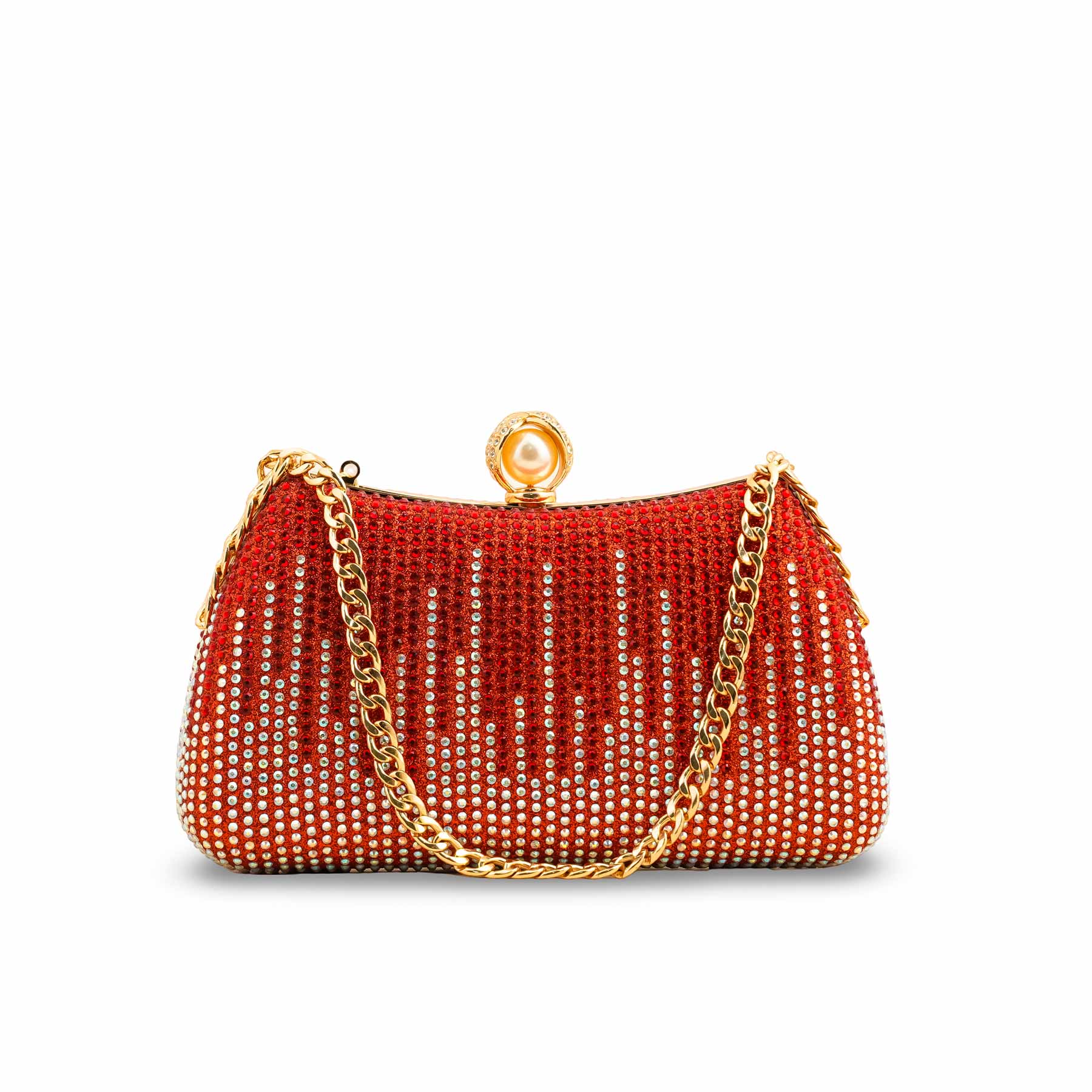 Red Fancy Clutch P24182 - Image 4