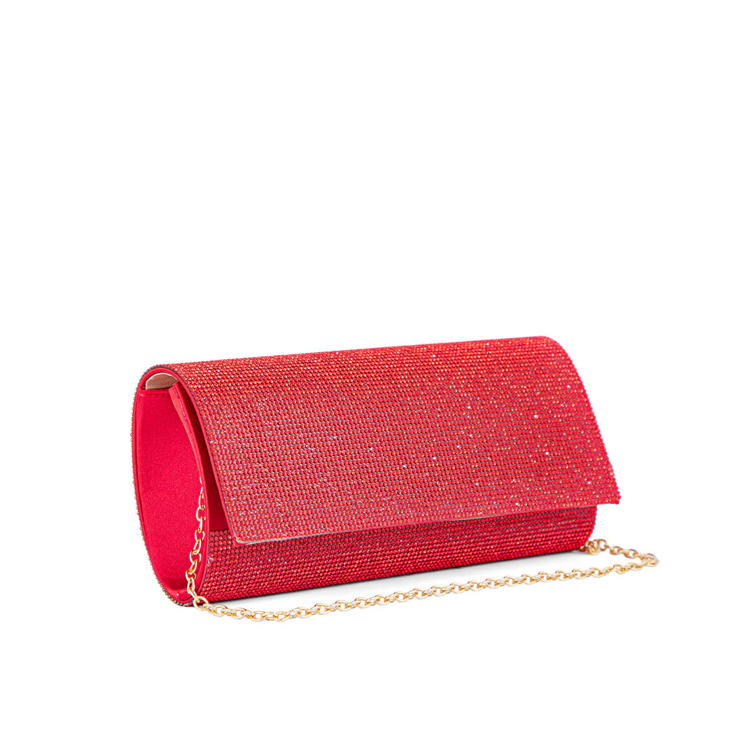 Red Fancy Clutch P24328 - Image 3